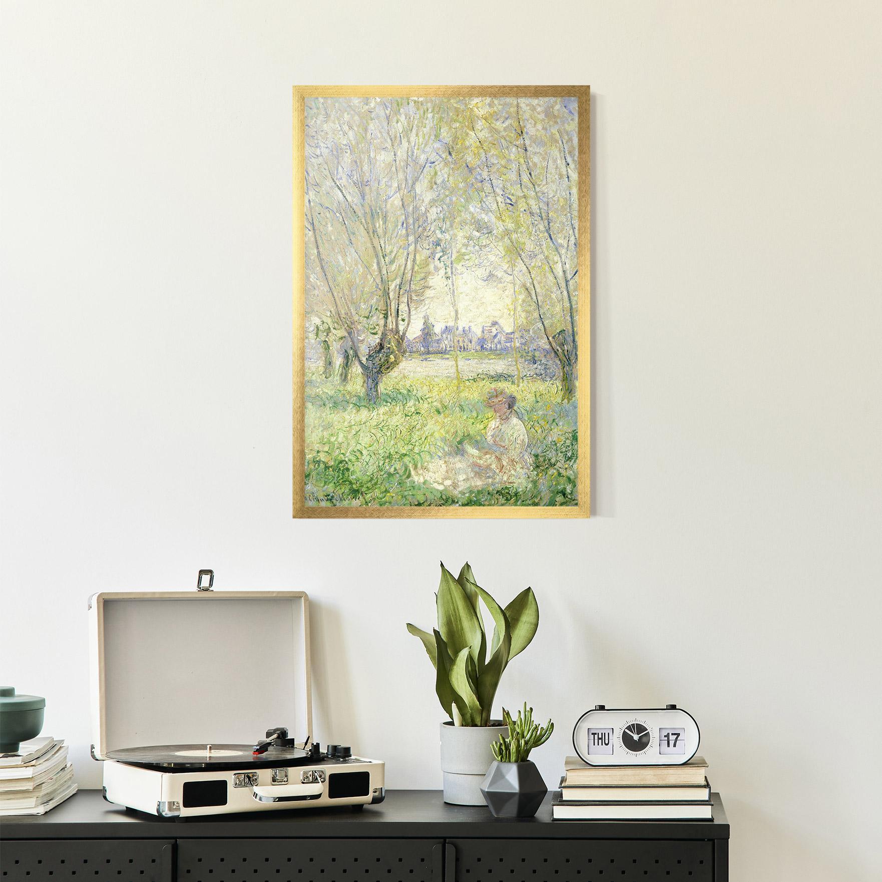 Plakat w Ramie Under The Willows mockup 2