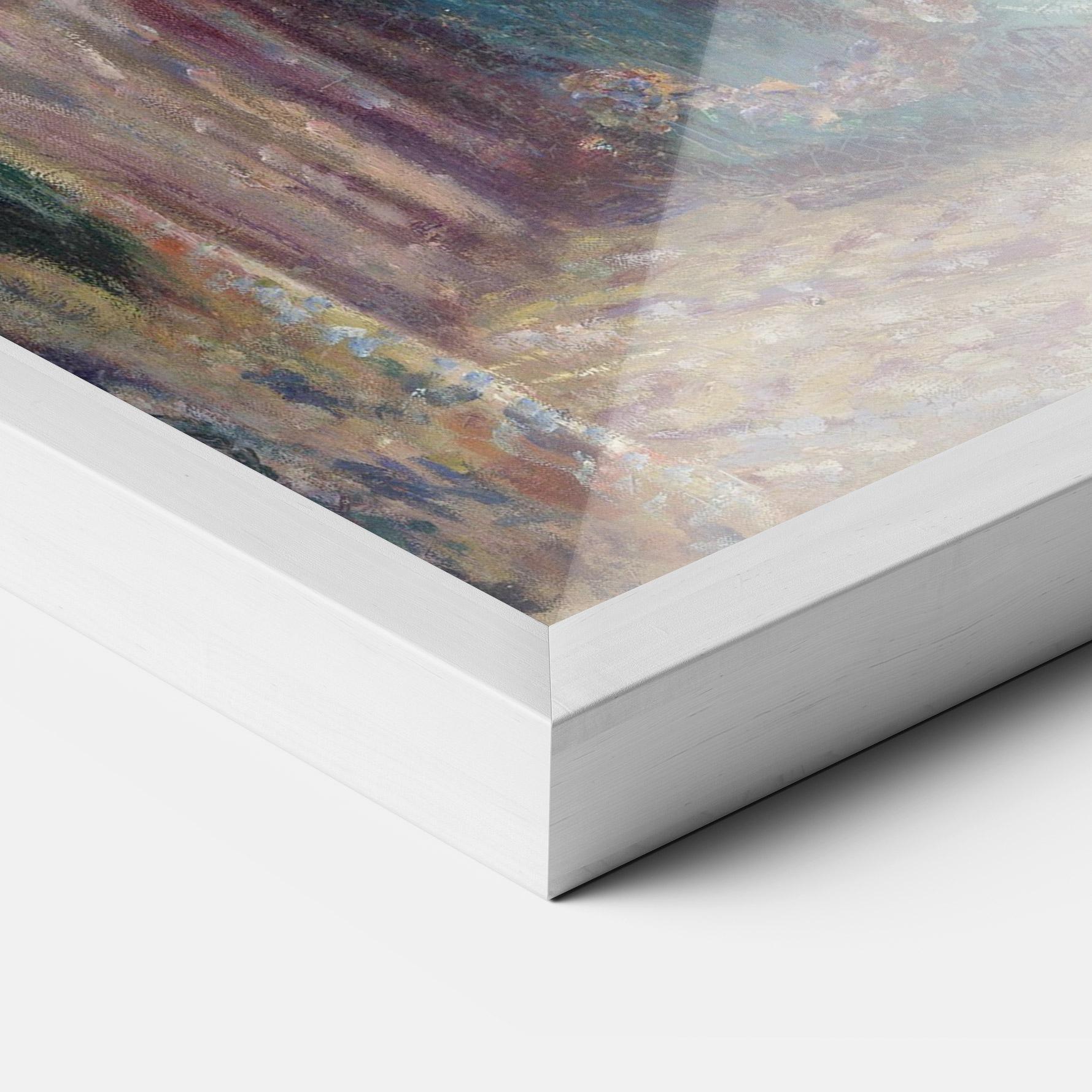 Plakat w Ramie Monet Embroidering mockup 3