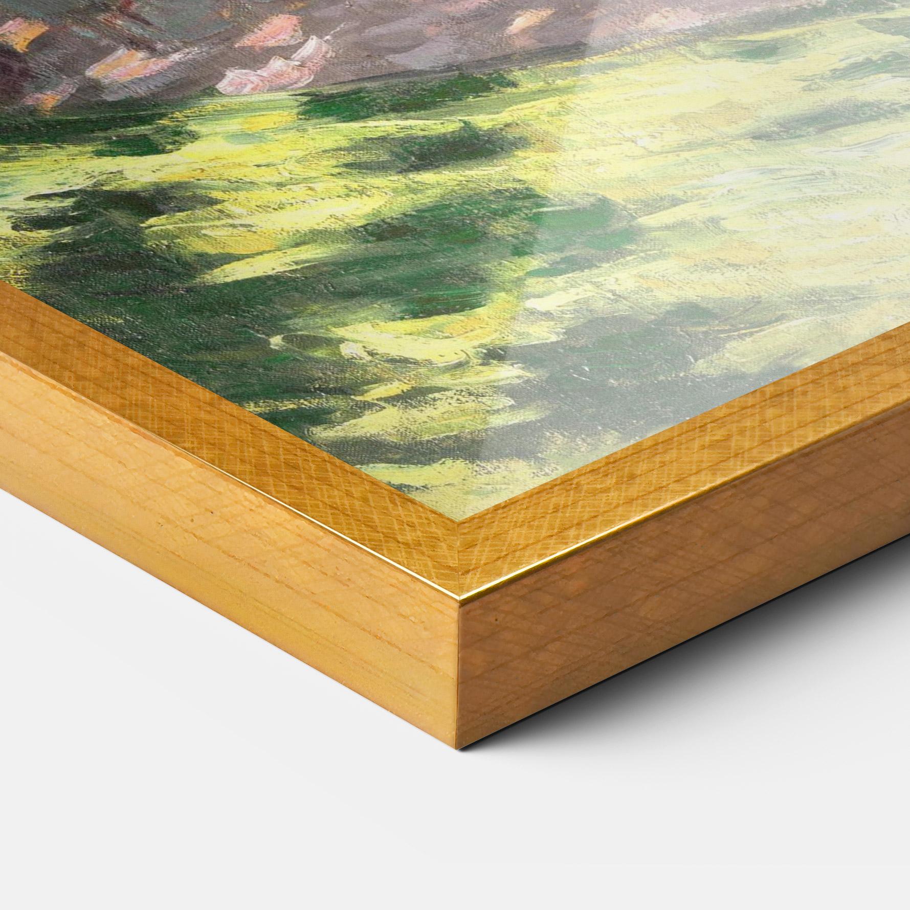 Plakat w Ramie The Parc Monceau mockup 3