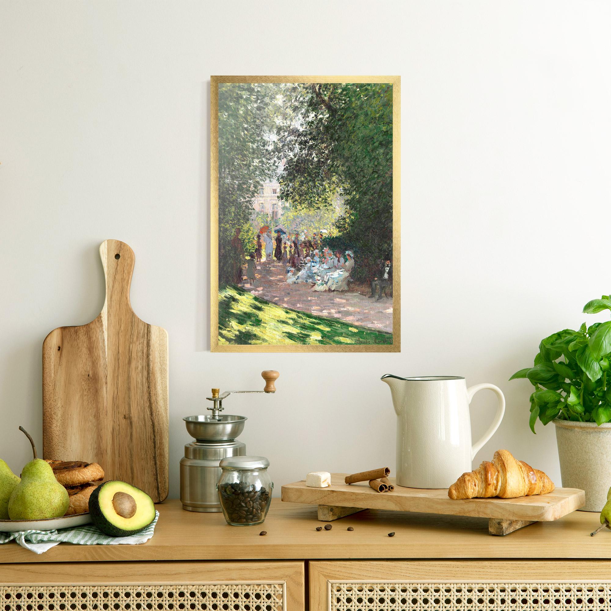 Plakat w Ramie The Parc Monceau mockup 8