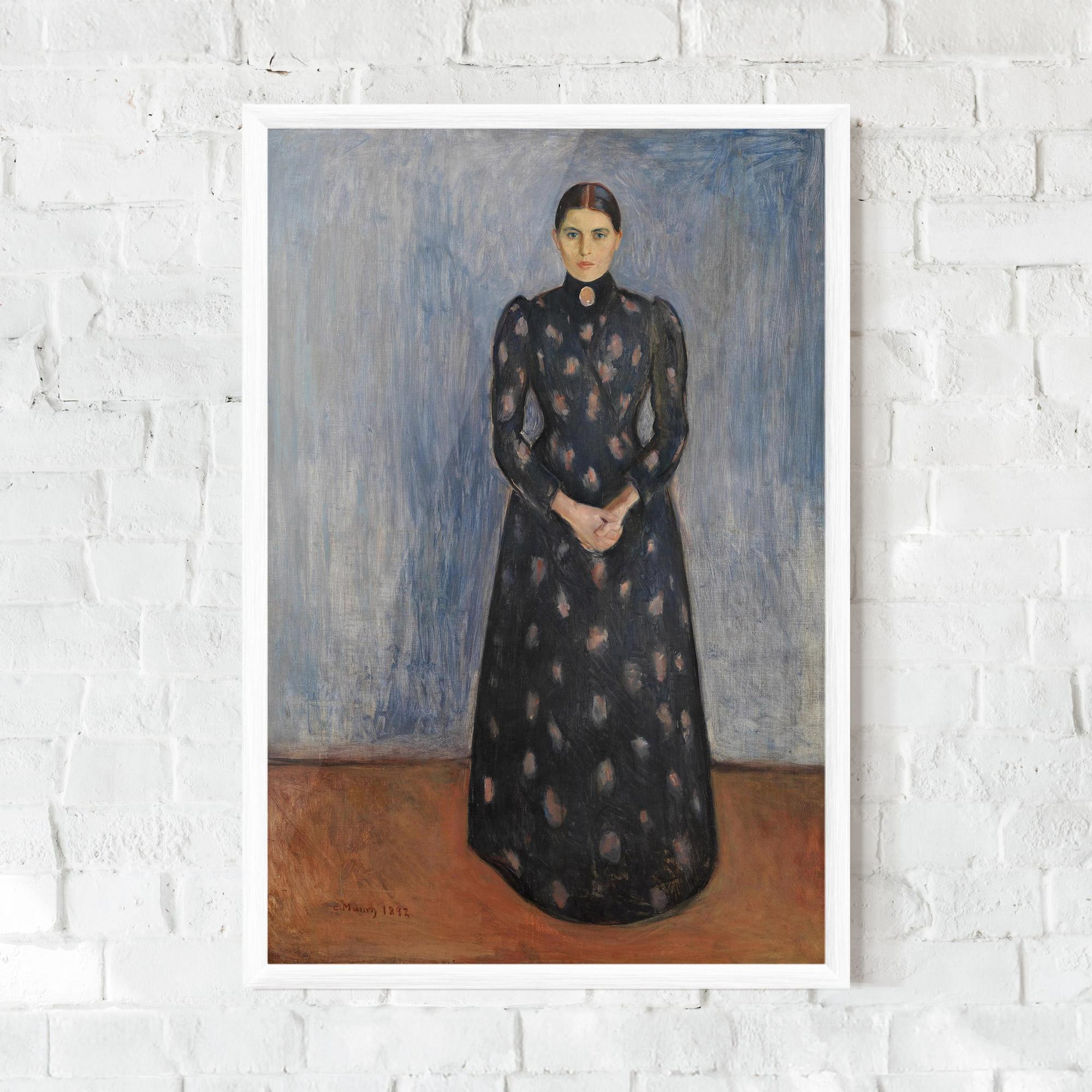 Plakat w Ramie Inger In Black mockup 0