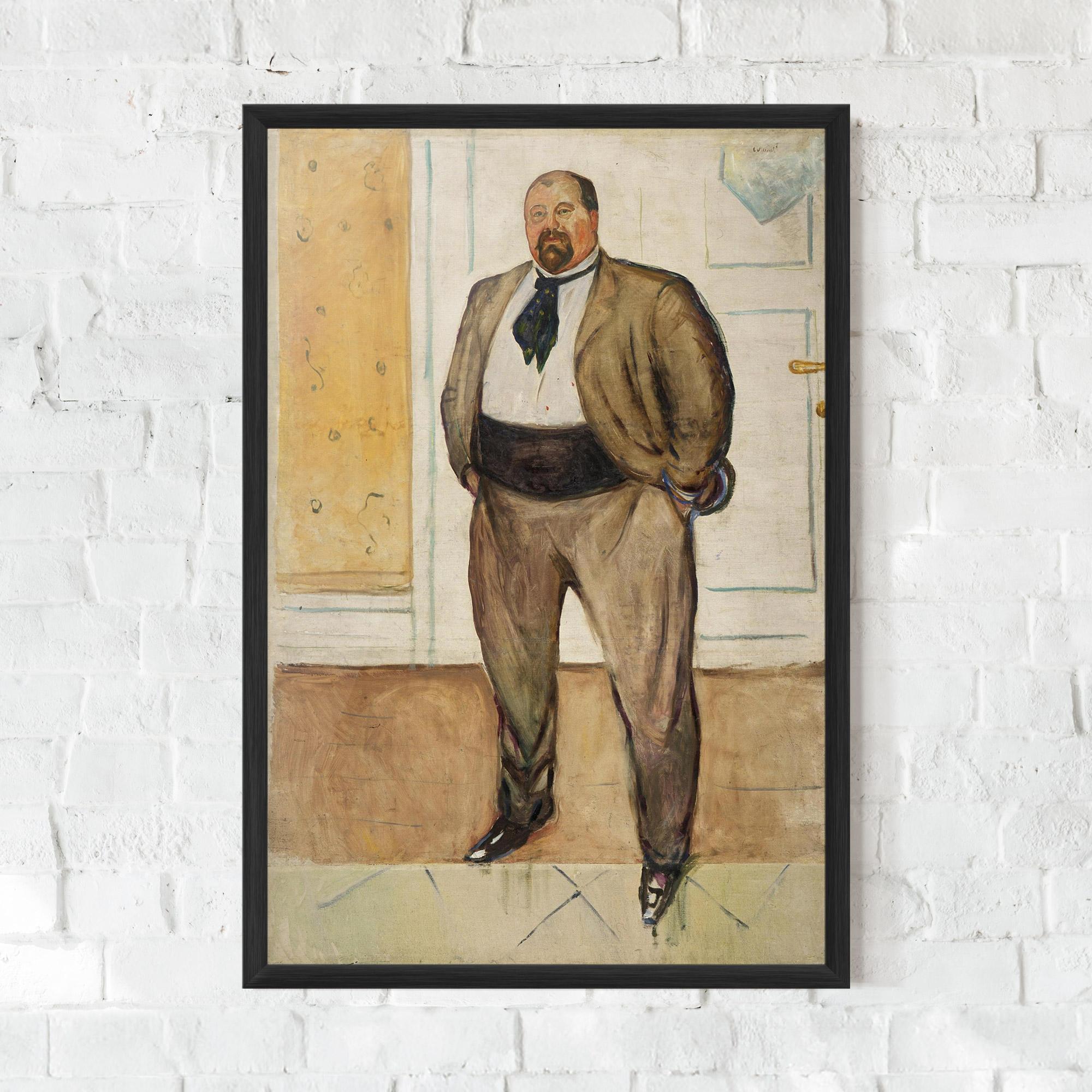 Plakat w Ramie Consul Christen Sandberg mockup 0