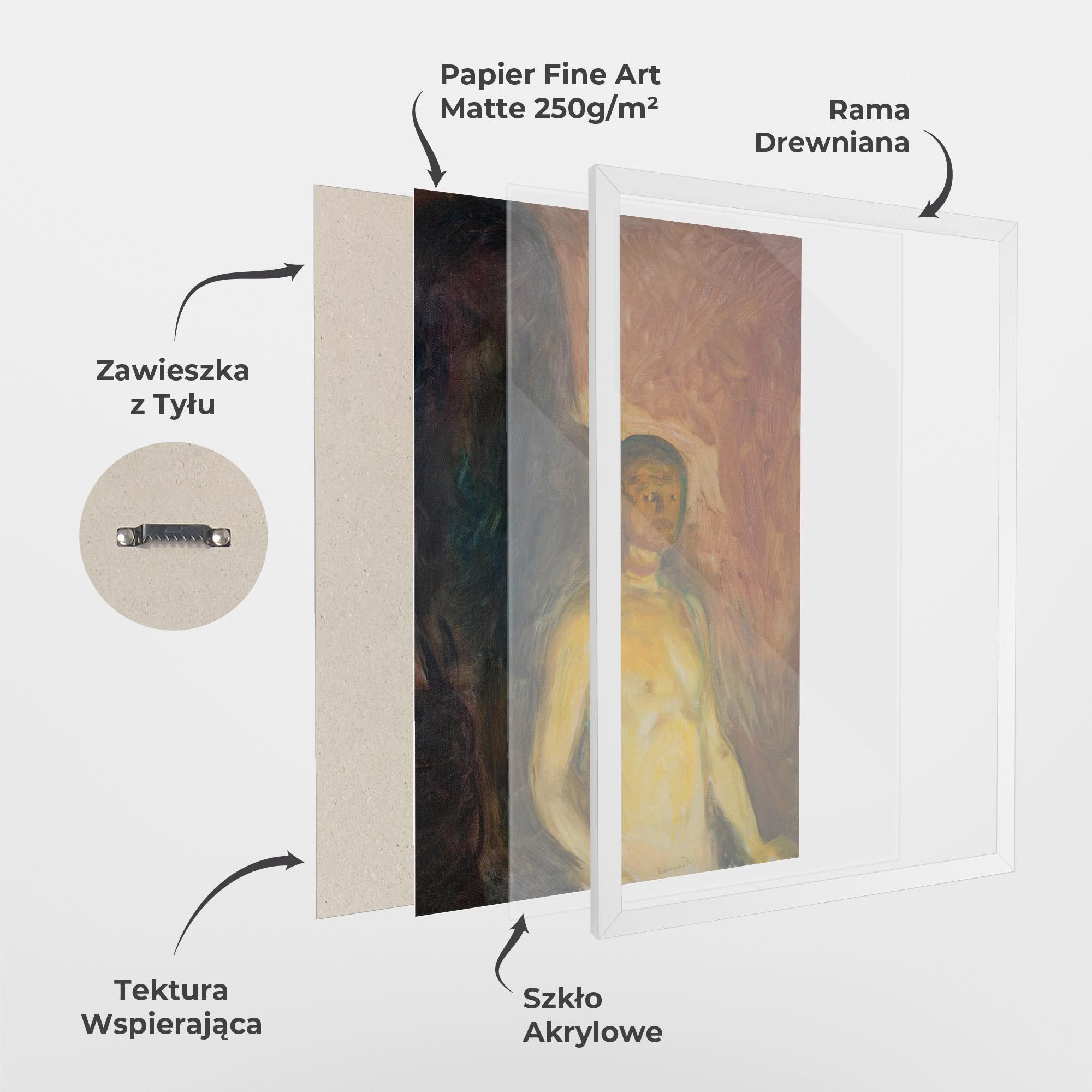 Plakat w Ramie Self Portrait Hell mockup 1