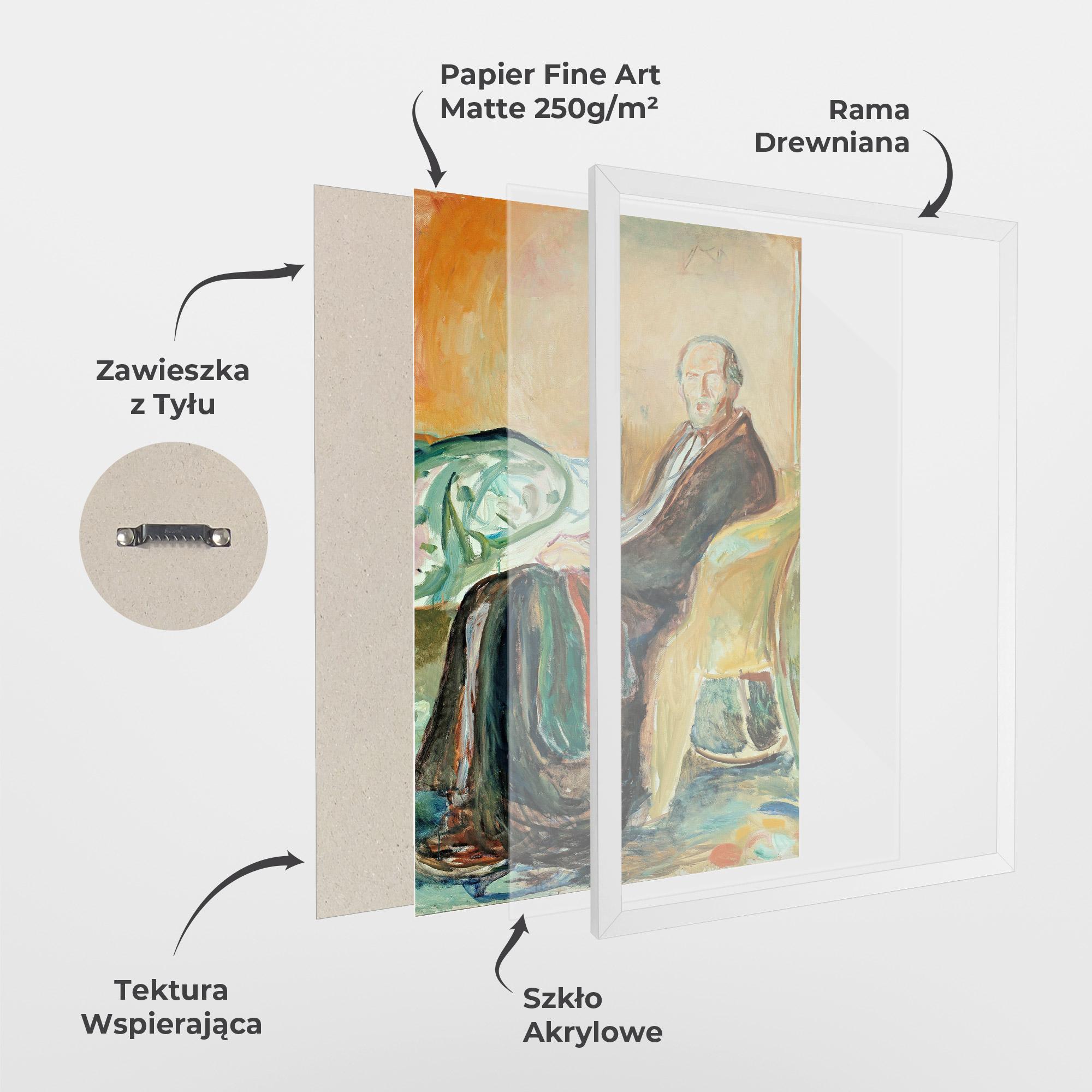 Plakat w Ramie Self Portrait Spanish mockup 1