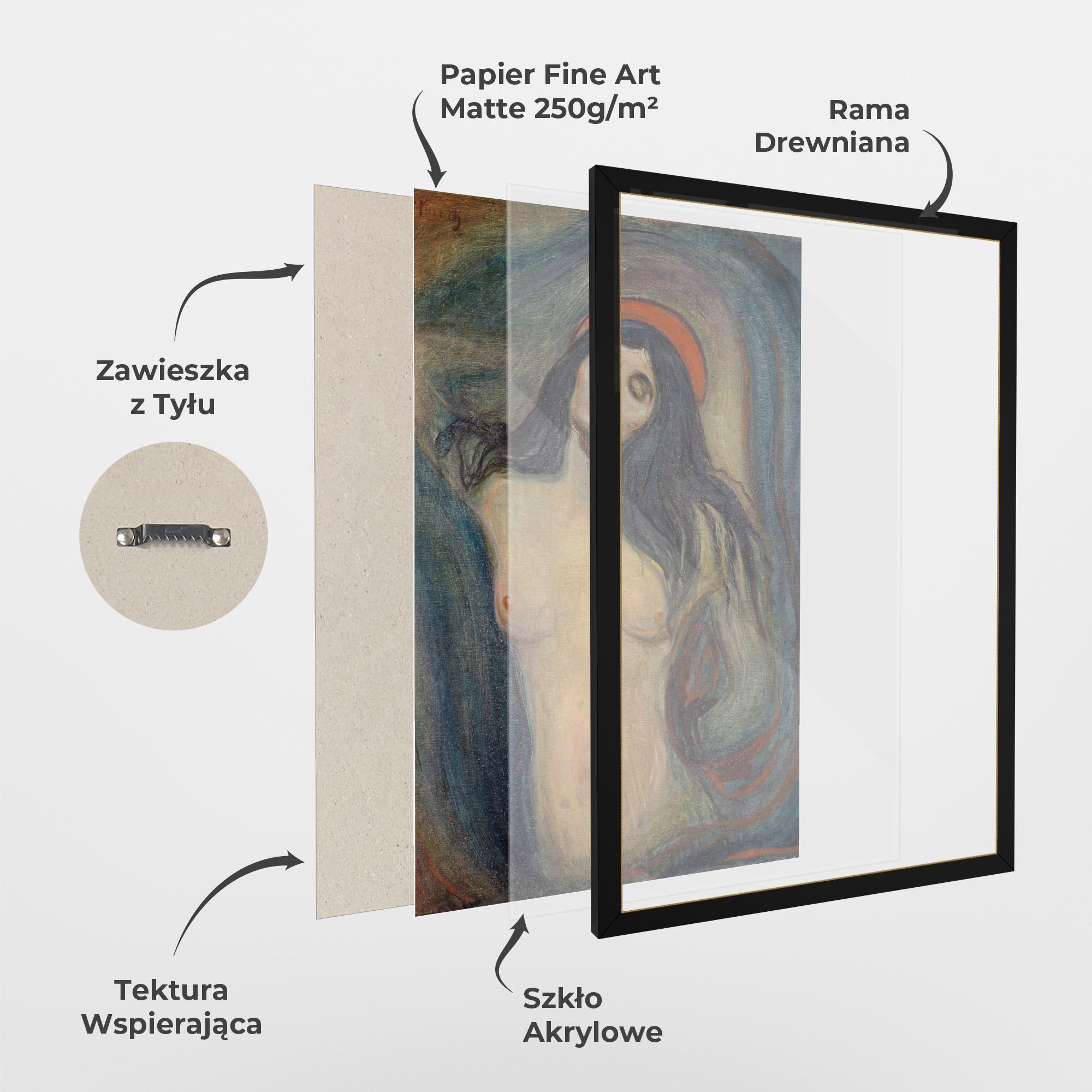 Plakat w Ramie Madonna mockup 1