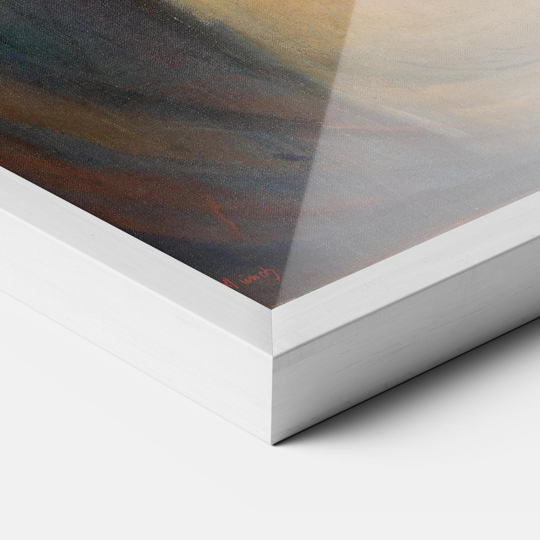 Plakat w Ramie Madonna Oil Painting mockup 3