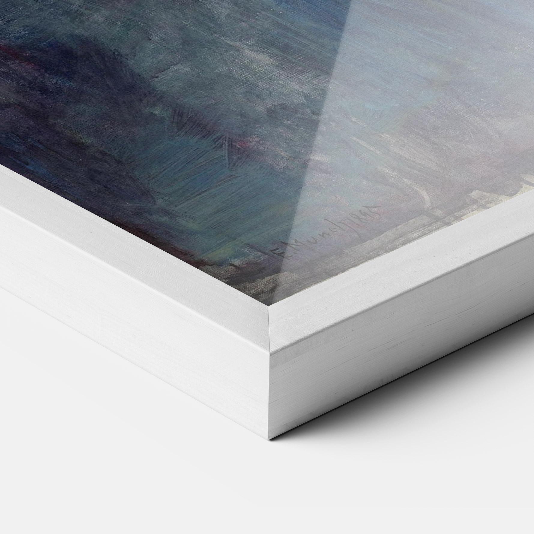 Plakat w Ramie Self Burning Cigarette mockup 3