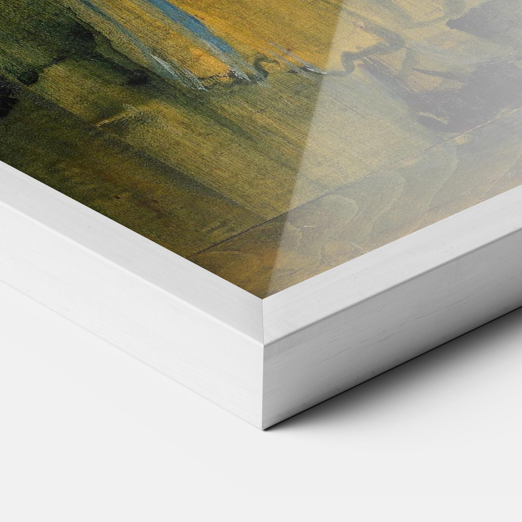 Plakat w Ramie Woman Washing Herself mockup 3