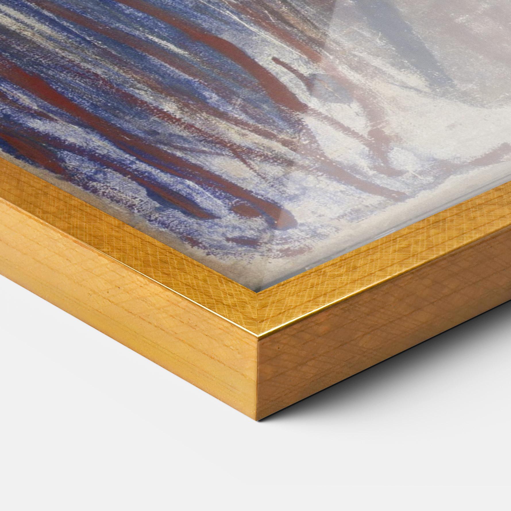 Plakat w Ramie Death And Life mockup 3