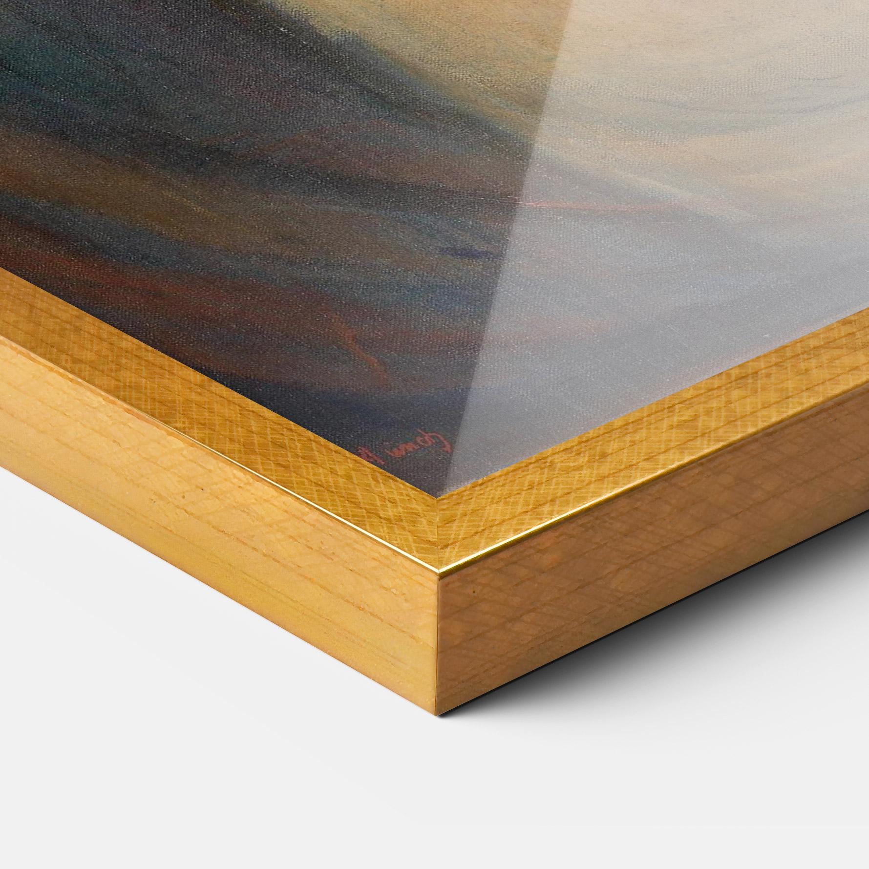 Plakat w Ramie Madonna Oil Painting mockup 3