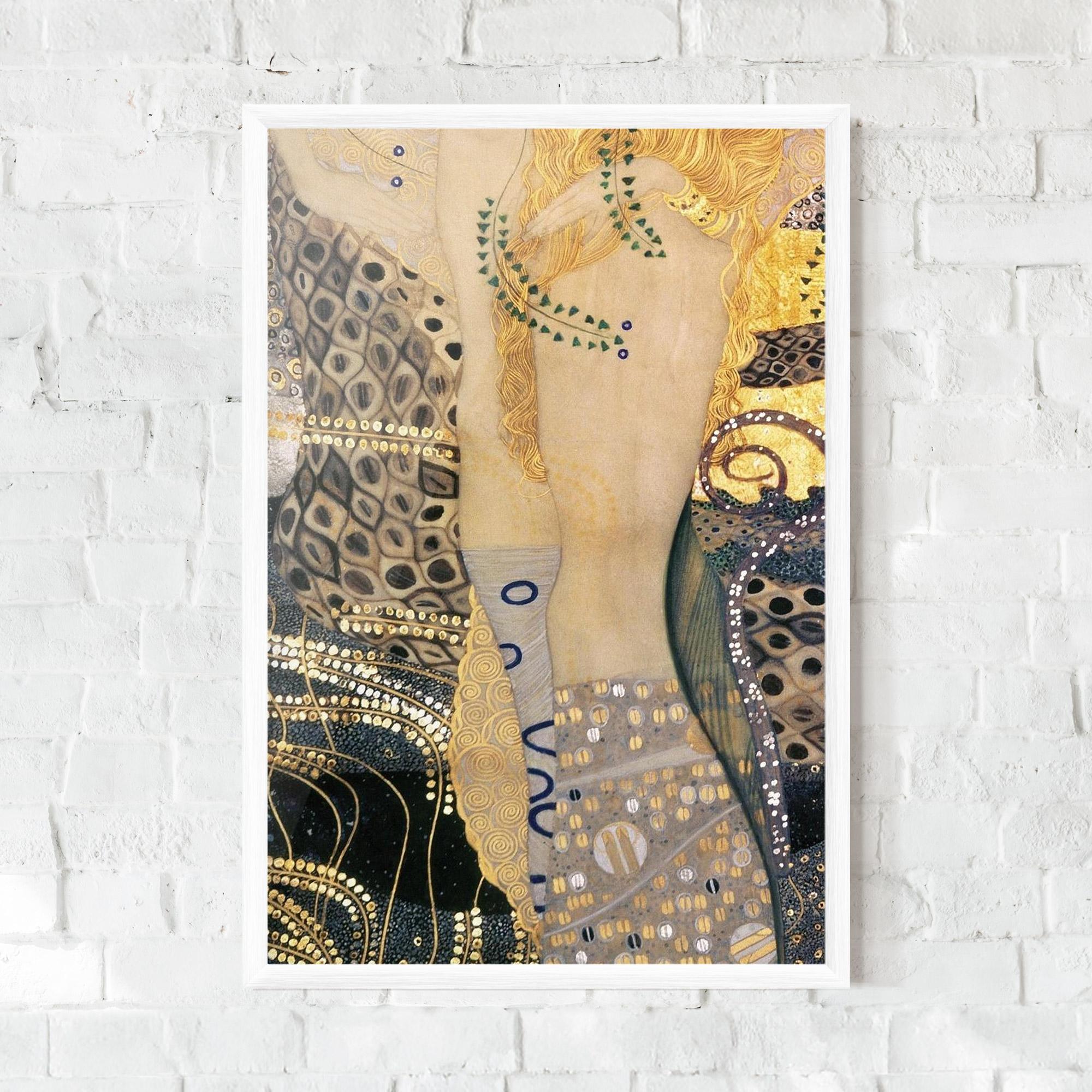Plakat w Ramie Gustav Klimt Paint mockup 0