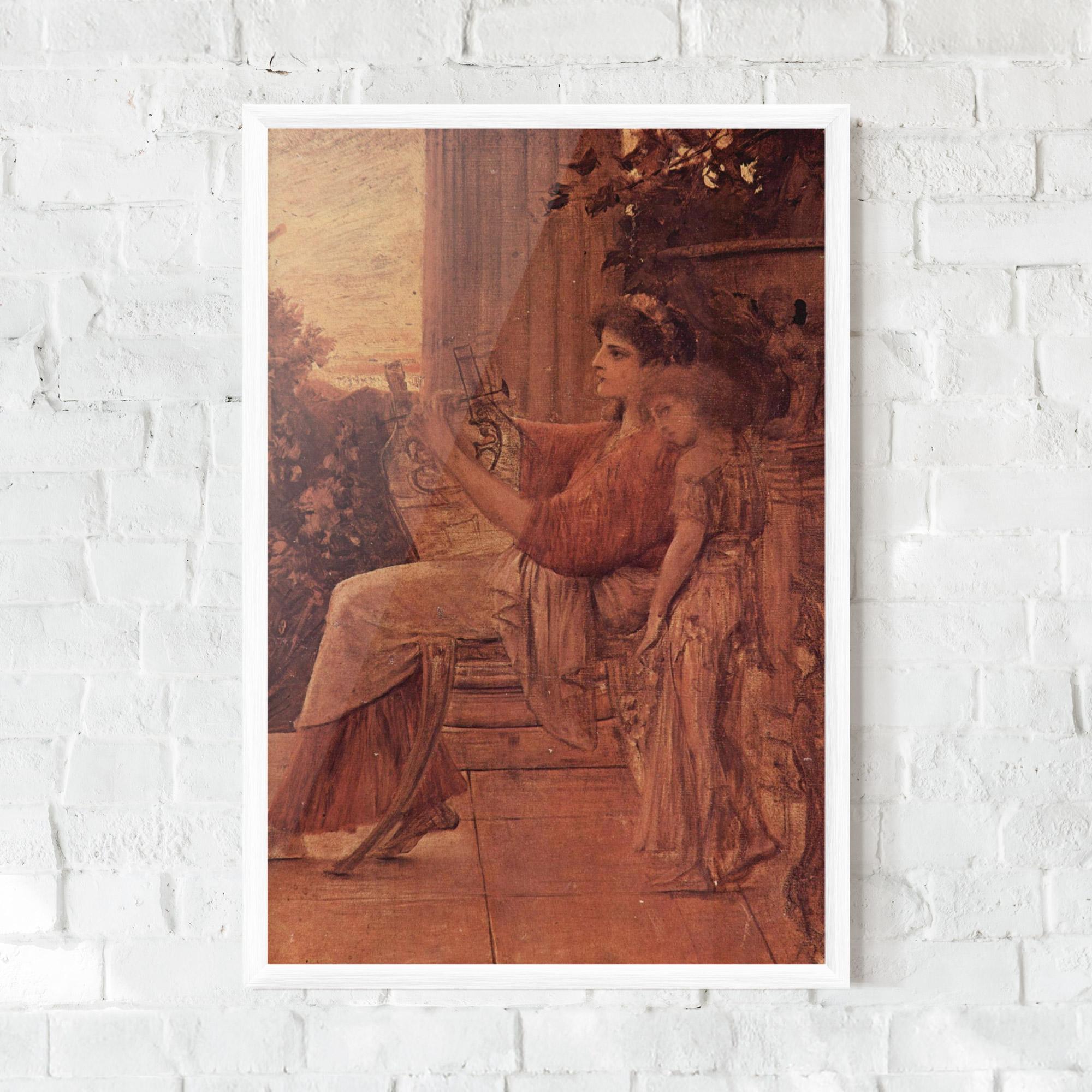 Plakat w Ramie Gustav Klimt Painting mockup 0