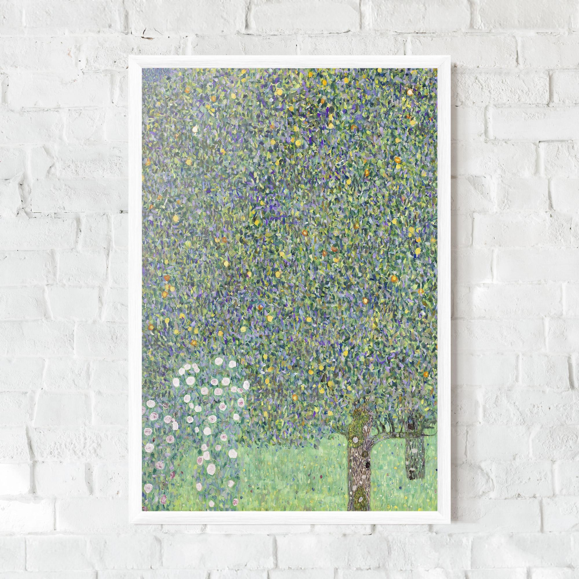 Plakat w Ramie Rosebushes mockup 0