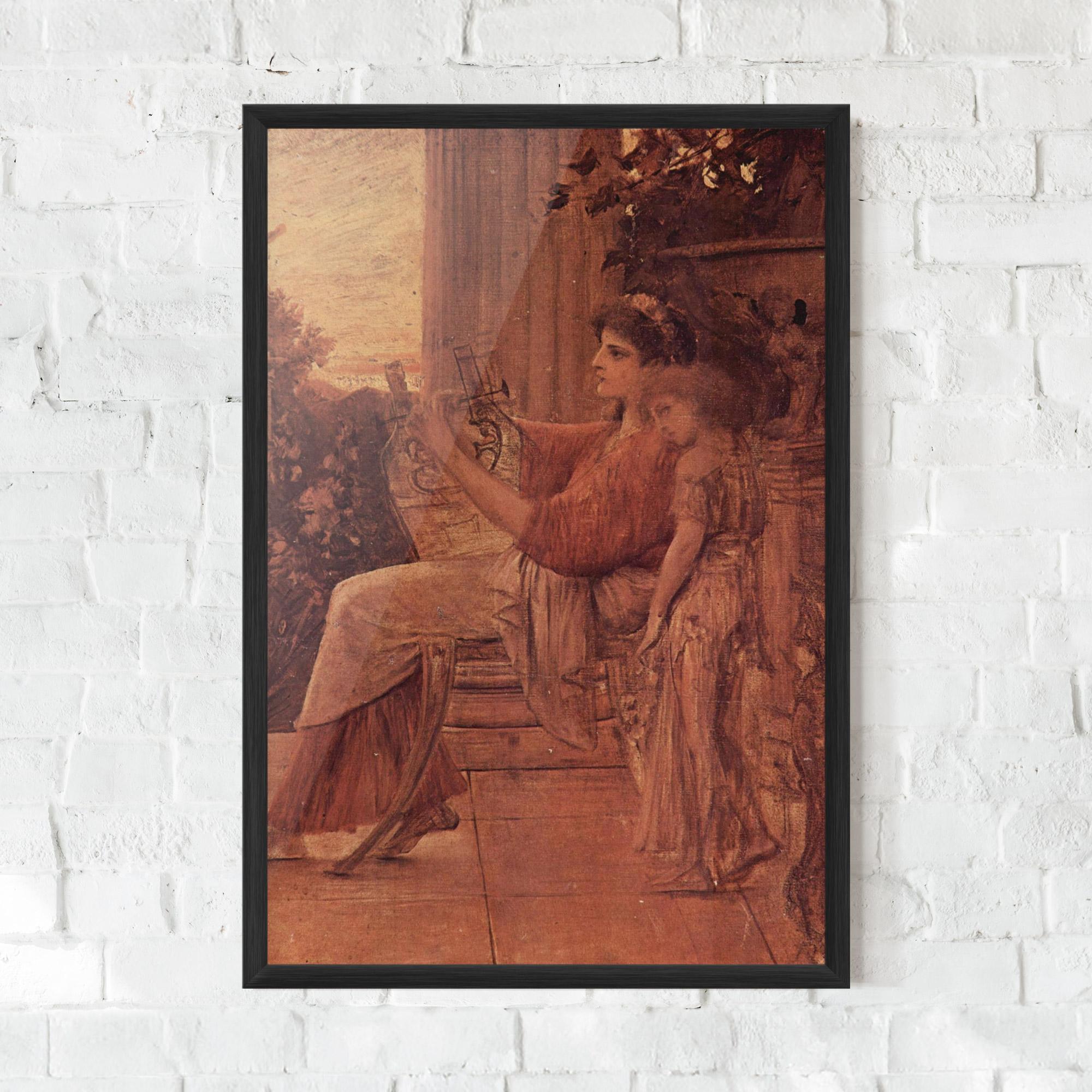 Plakat w Ramie Gustav Klimt Painting mockup 0