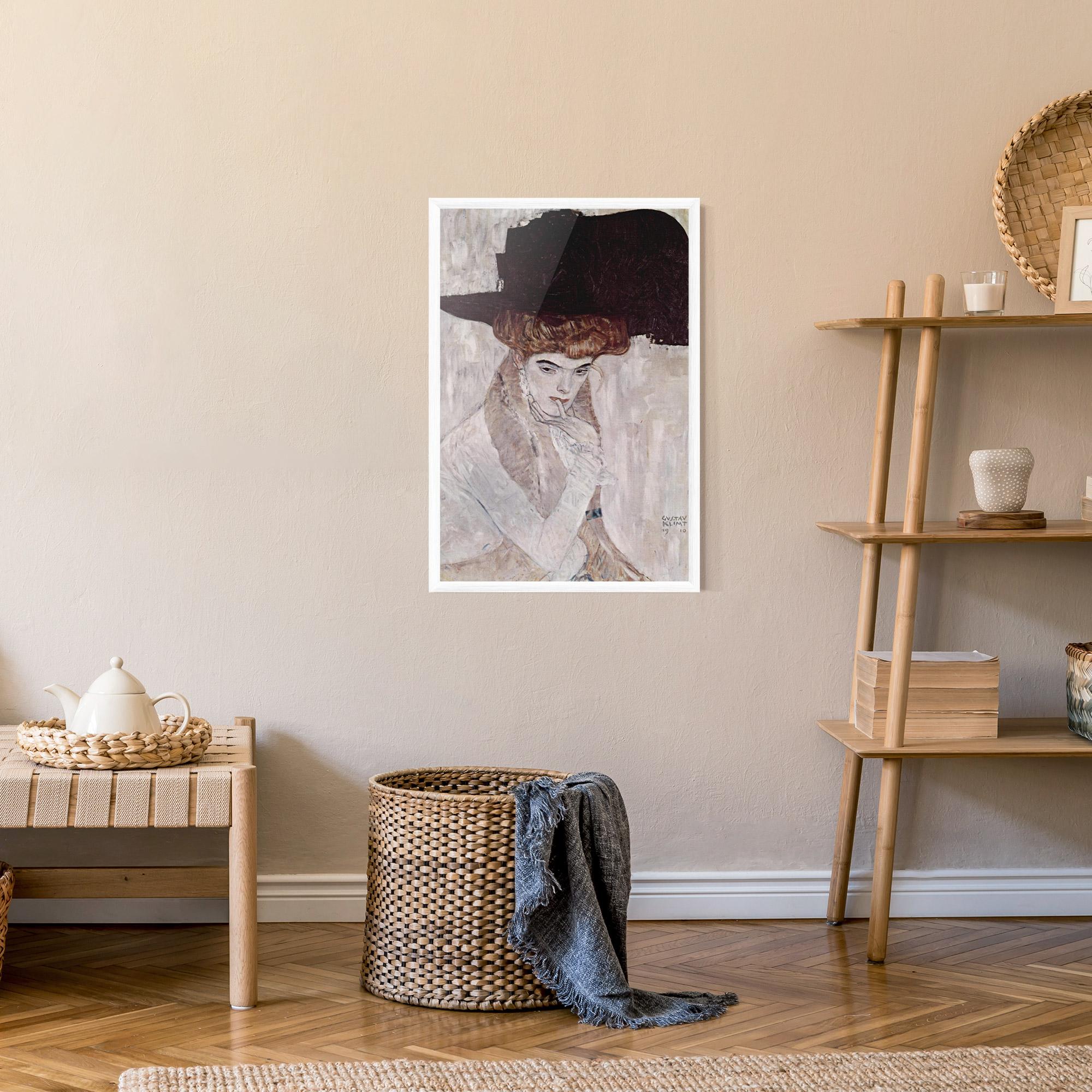 Plakat w Ramie Klimt Woman mockup 9