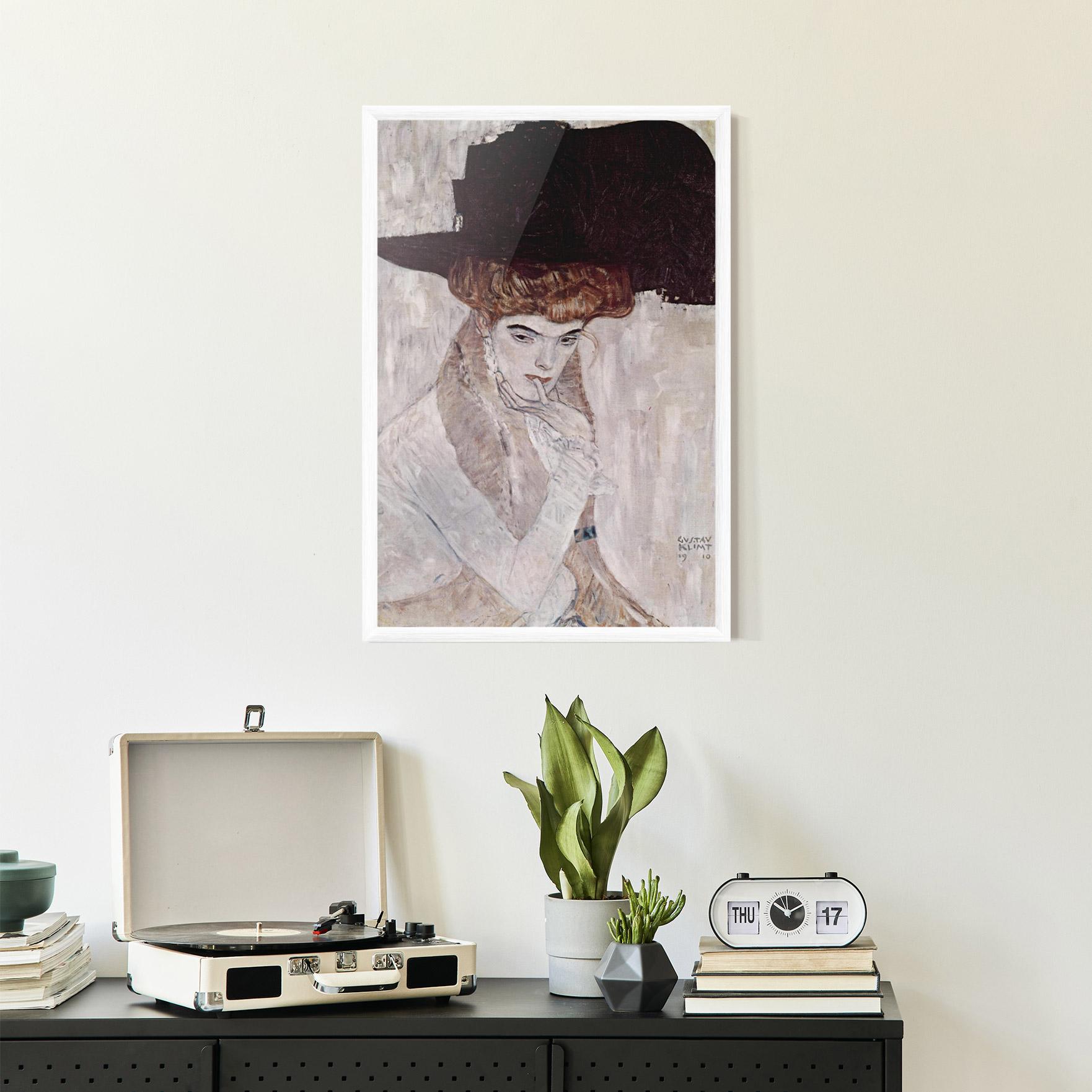 Plakat w Ramie Klimt Woman mockup 2