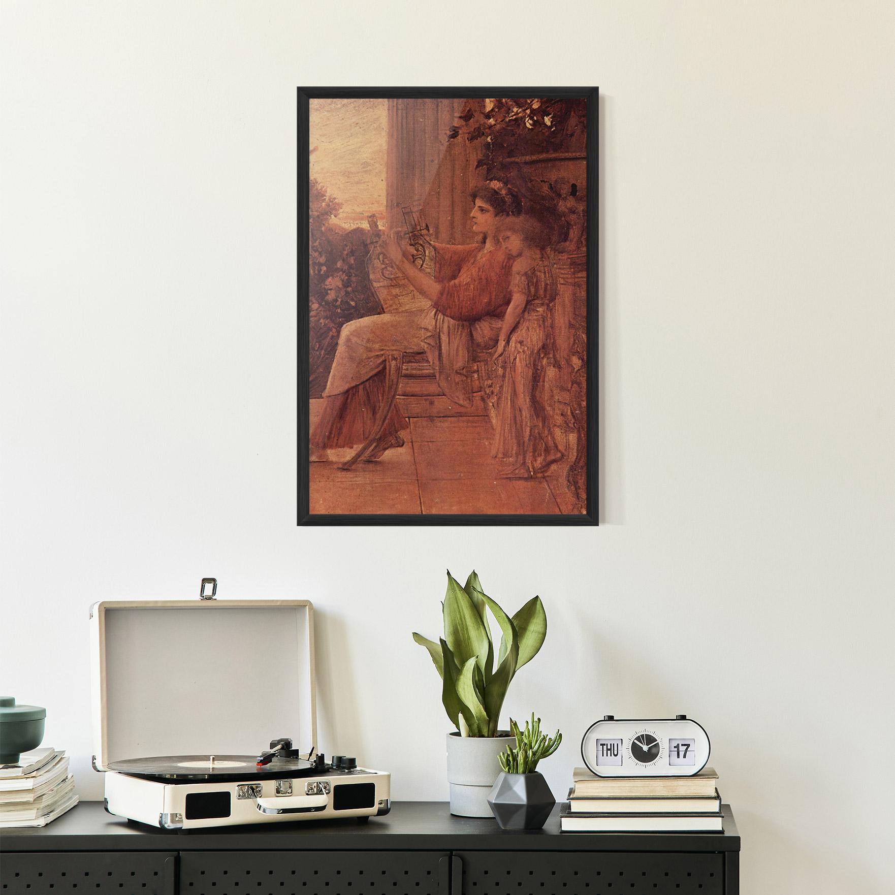 Plakat w Ramie Gustav Klimt Painting mockup 2
