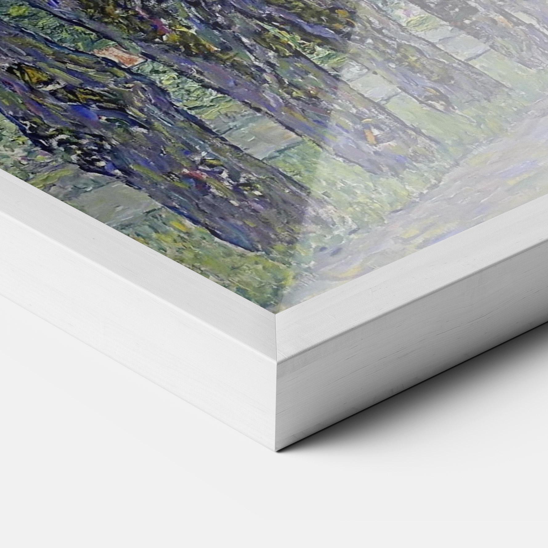 Plakat w Ramie Allee At Schloss Kammer mockup 3