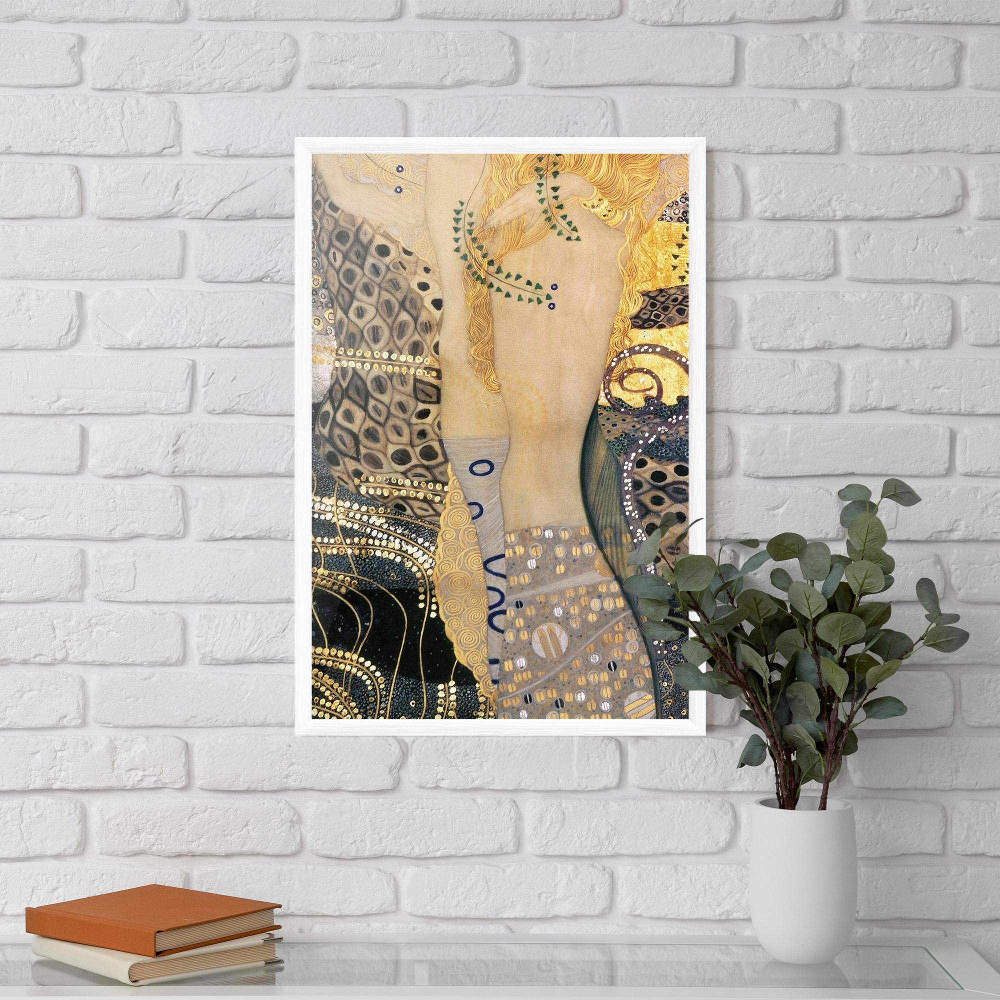 Plakat w Ramie Gustav Klimt Paint mockup 5