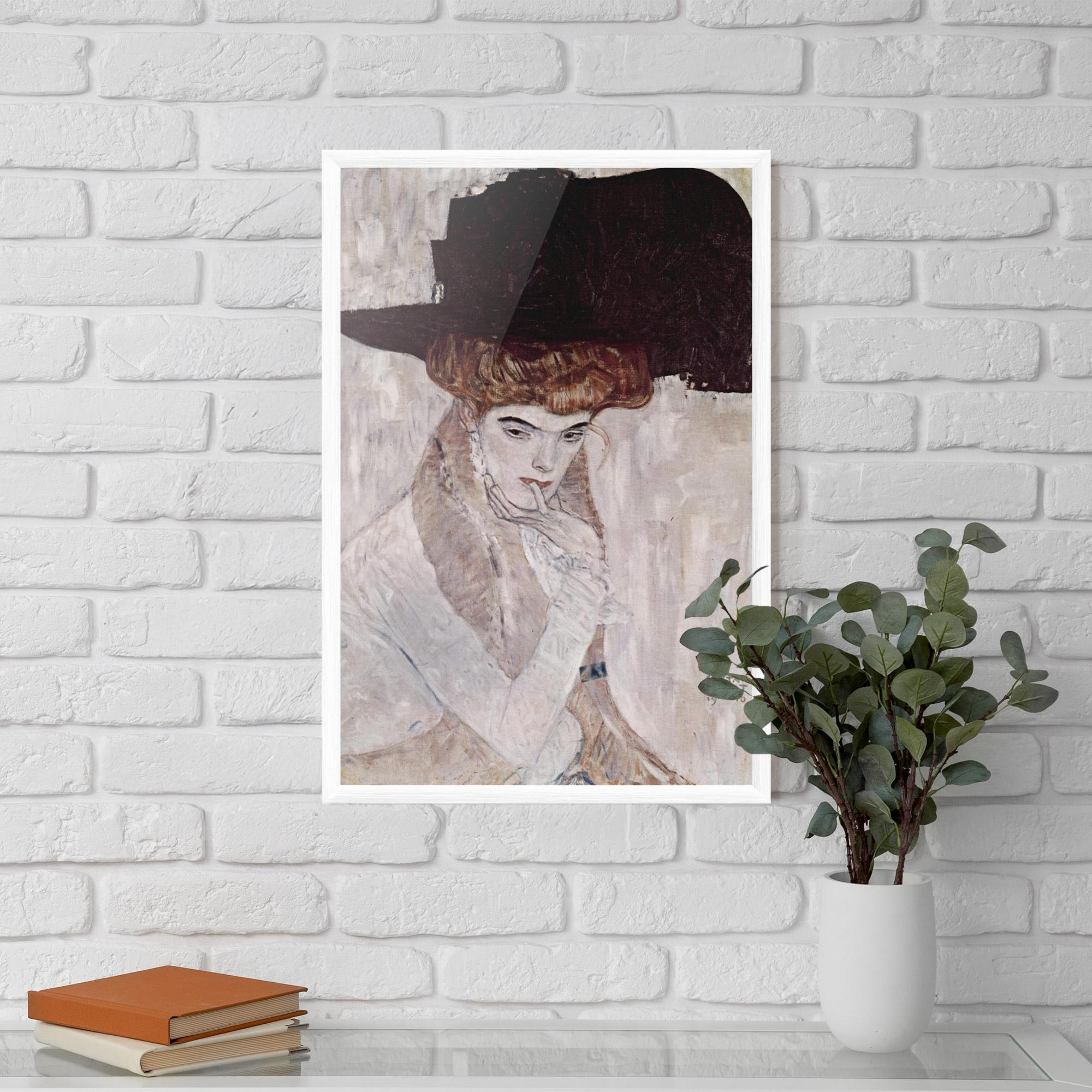 Plakat w Ramie Klimt Woman mockup 5