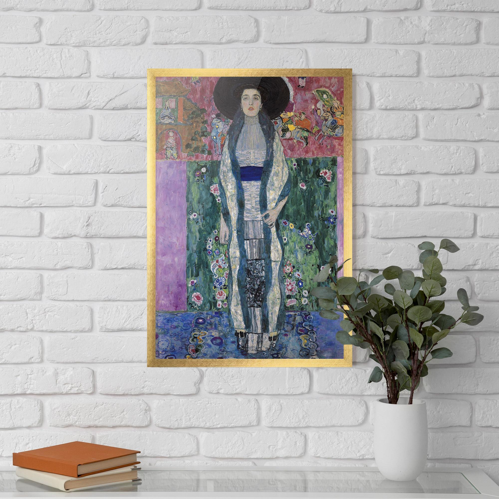 Plakat w Ramie Portrait Of Adele Bloch mockup 5