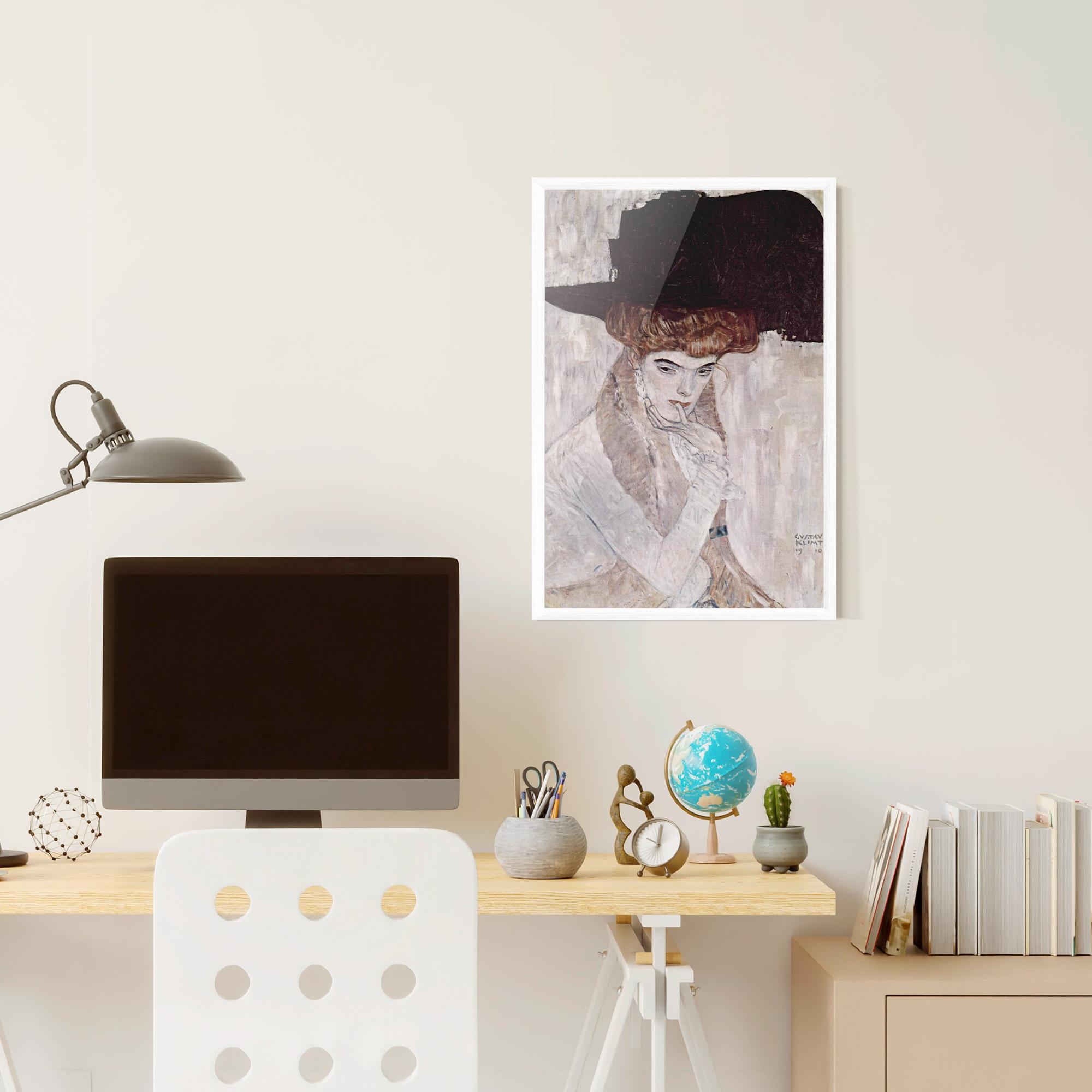 Plakat w Ramie Klimt Woman mockup 6