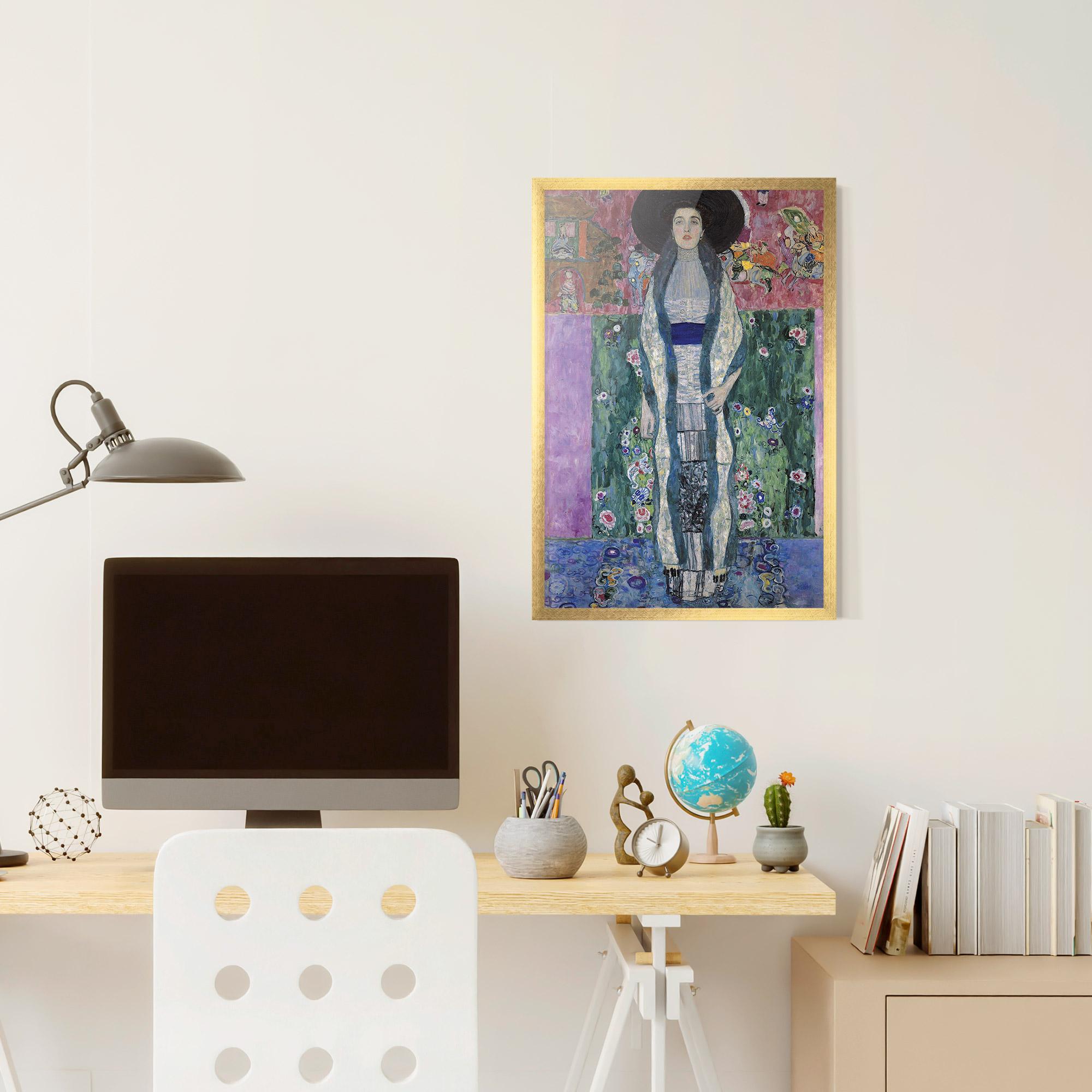 Plakat w Ramie Portrait Of Adele Bloch mockup 6