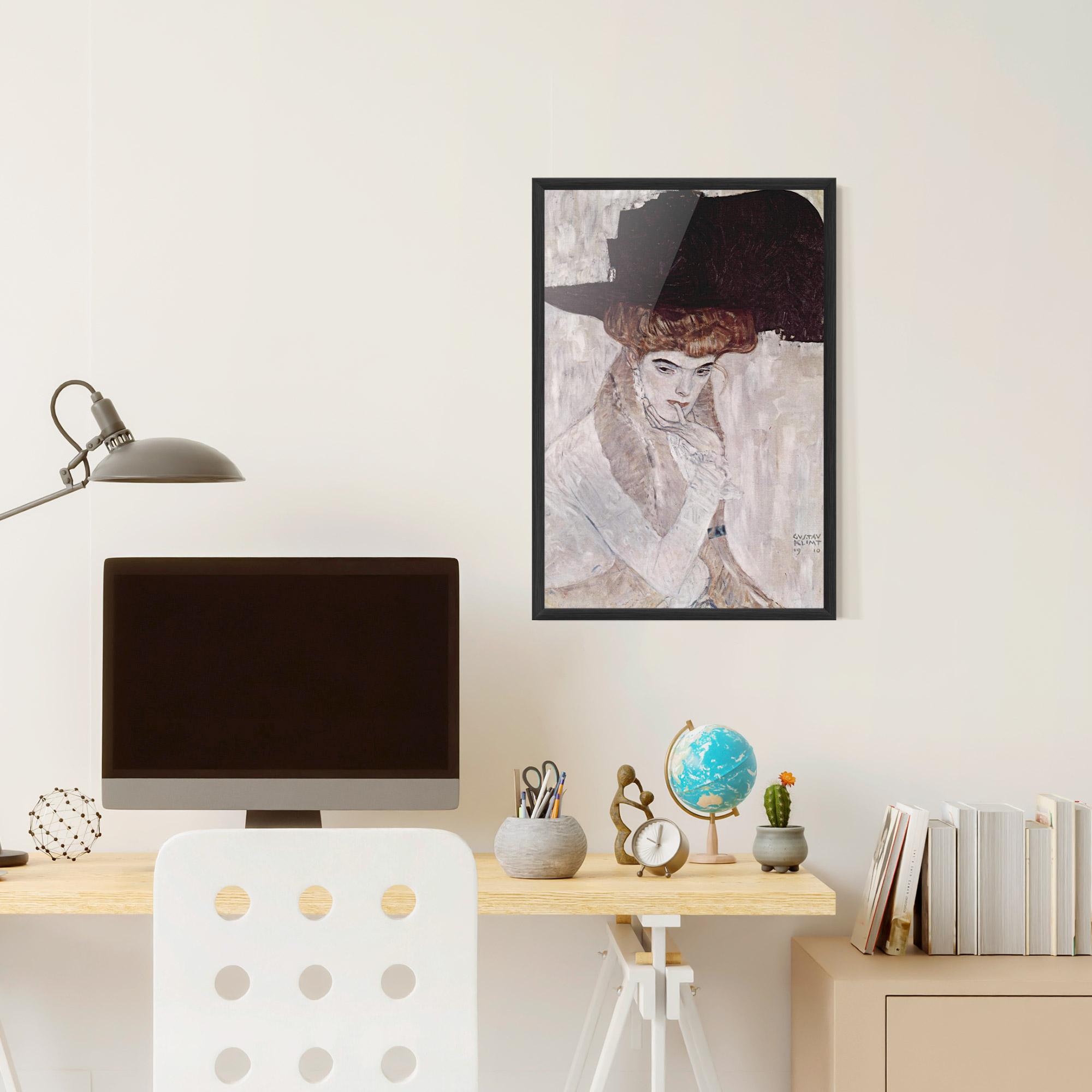 Plakat w Ramie Klimt Woman mockup 6