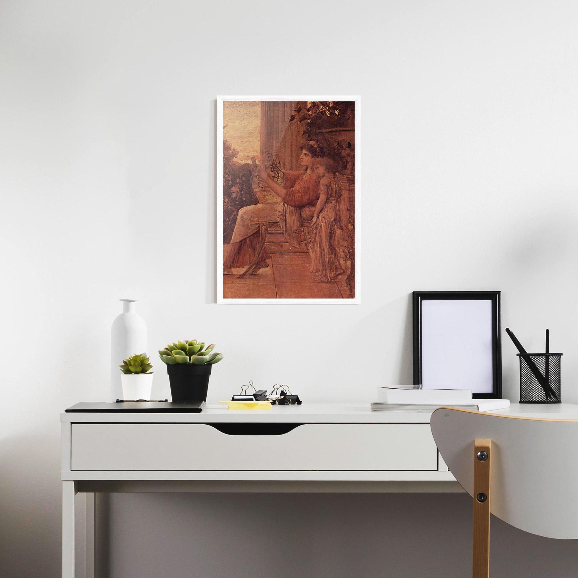 Plakat w Ramie Gustav Klimt Painting mockup 7