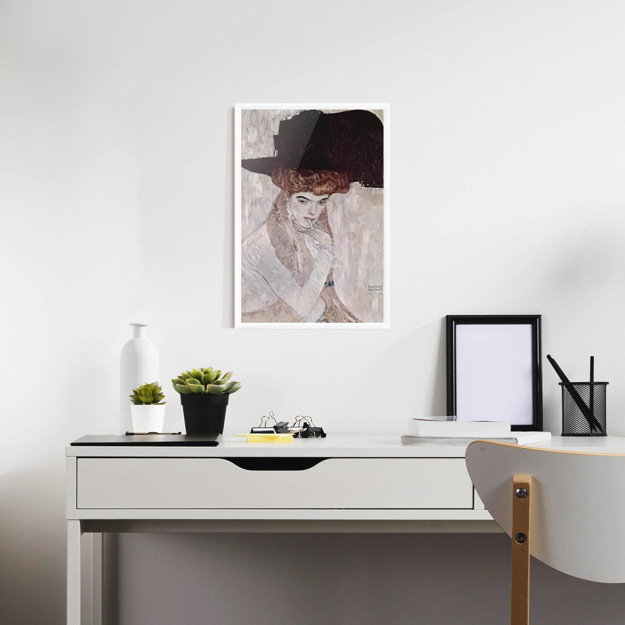 Plakat w Ramie Klimt Woman mockup 7