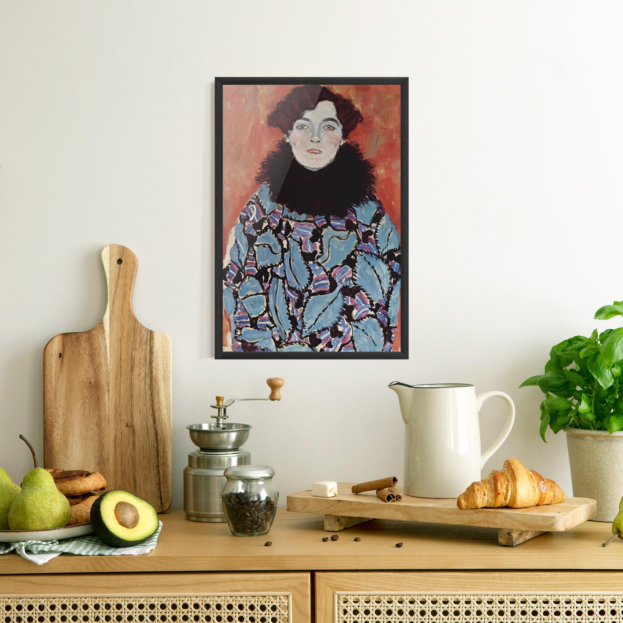 Plakat w Ramie Gustav Klimt Art mockup 8