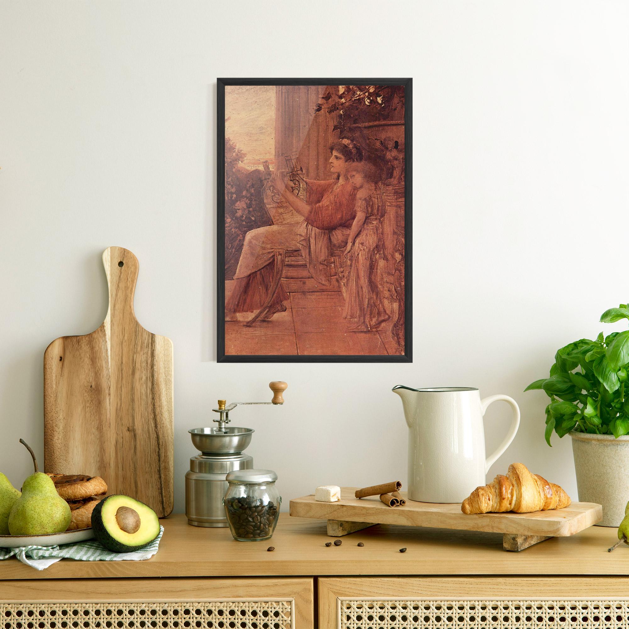 Plakat w Ramie Gustav Klimt Painting mockup 8