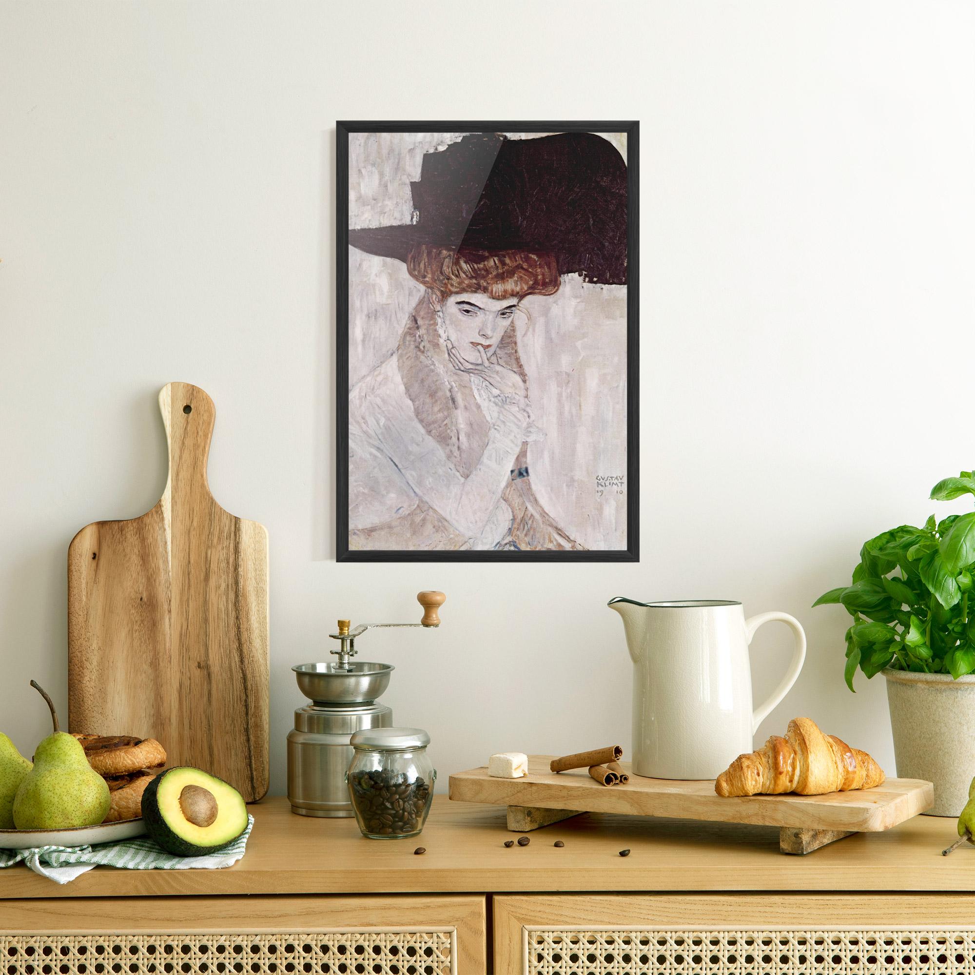 Plakat w Ramie Klimt Woman mockup 8