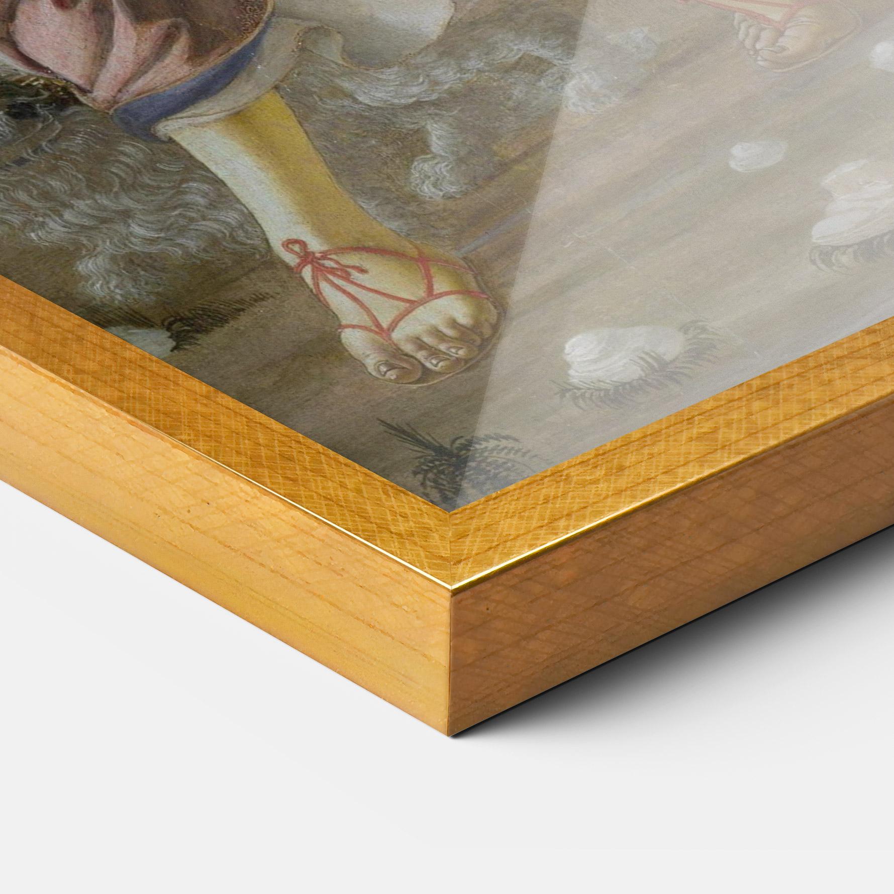 Plakat w Ramie Tobias And The Angel mockup 3