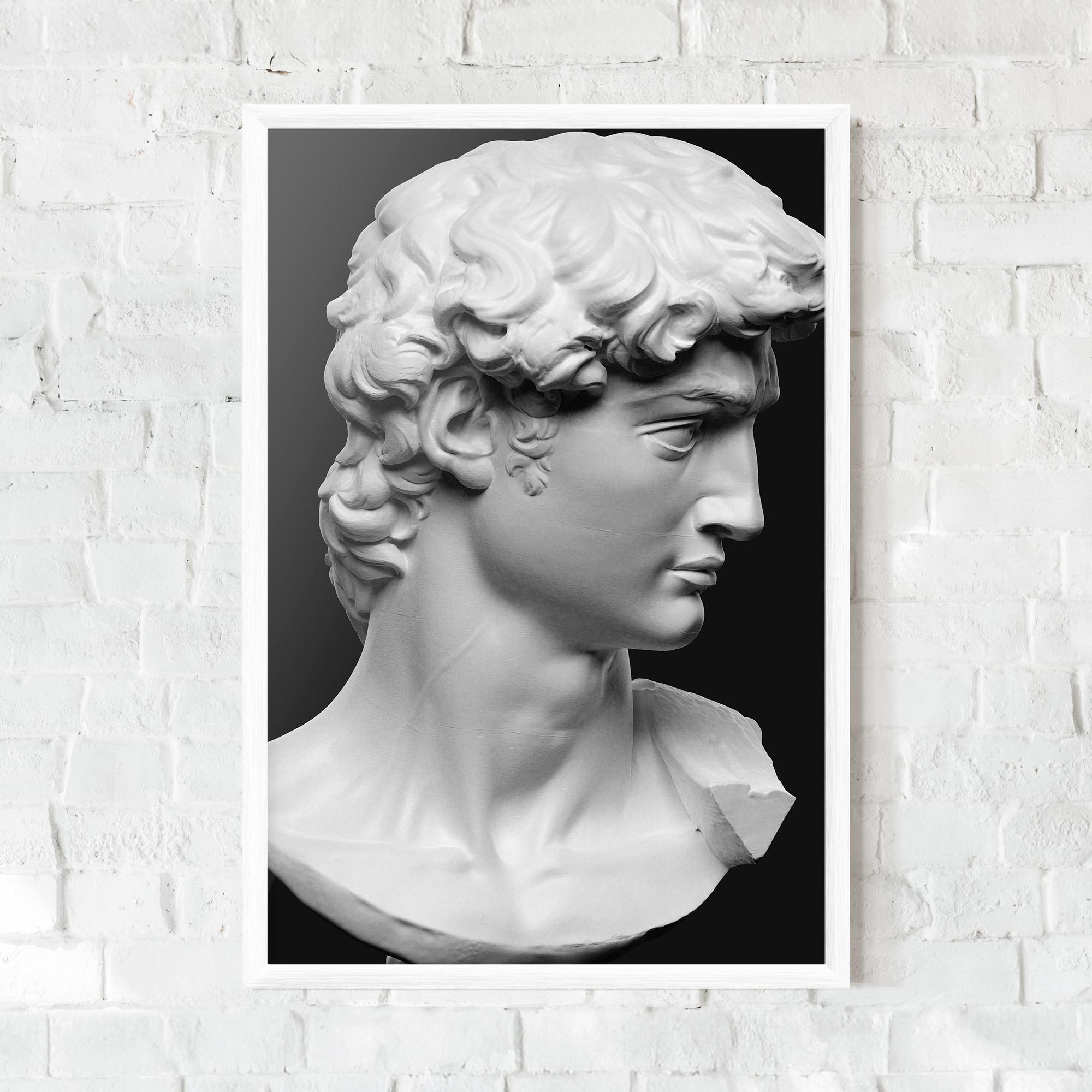 Plakat w Ramie David Head mockup 0