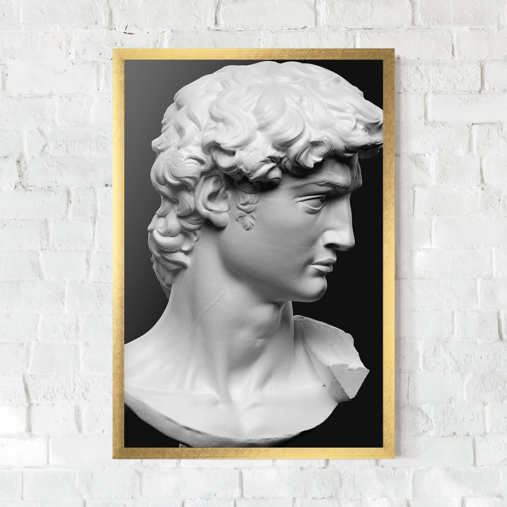 Plakat w Ramie David Head mockup 0