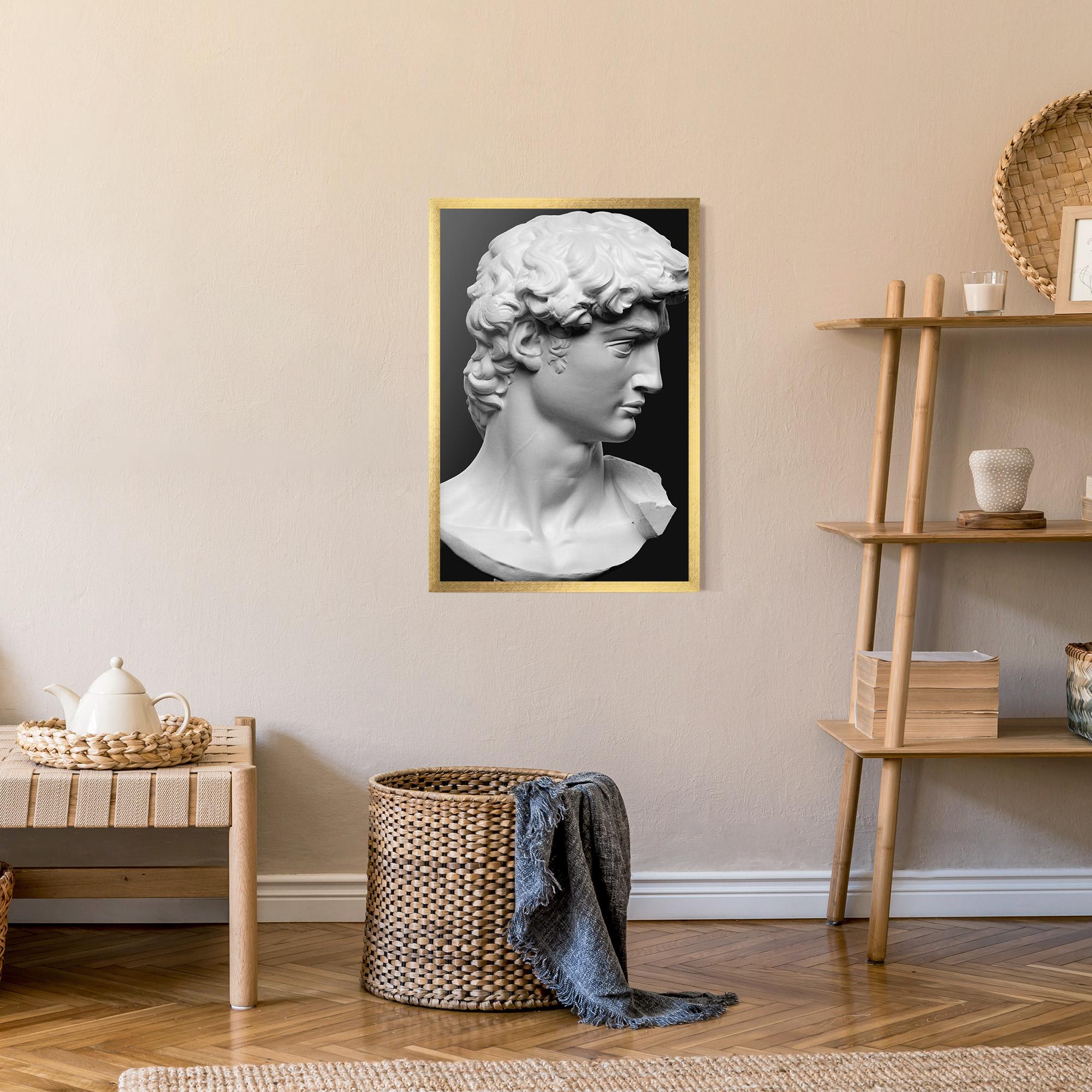 Plakat w Ramie David Head mockup 9