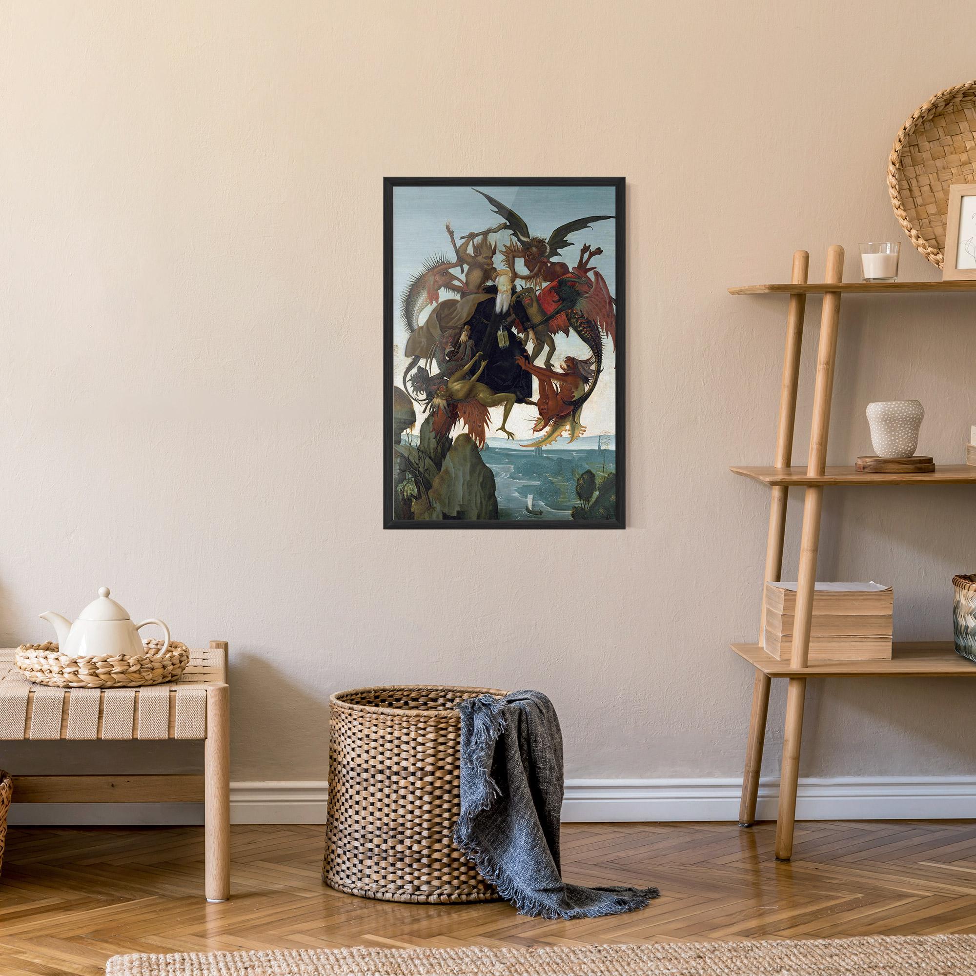 Plakat w Ramie Torment Of Saint mockup 9