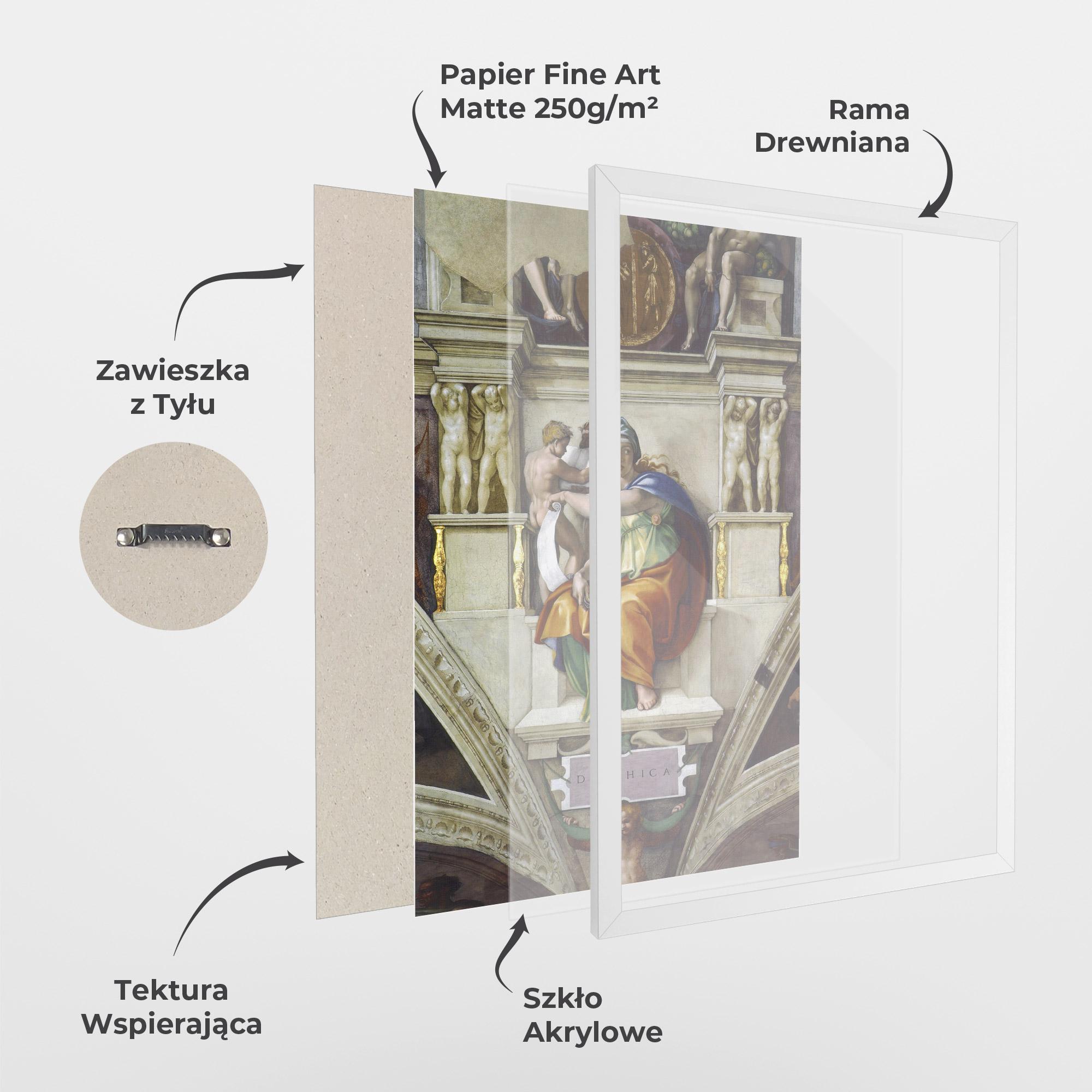 Plakat w Ramie Delphic Sibyl mockup 1