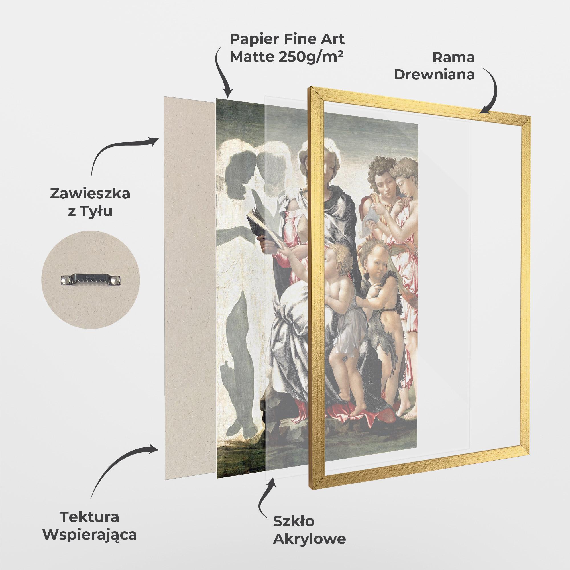 Plakat w Ramie Manchester Madonna mockup 1