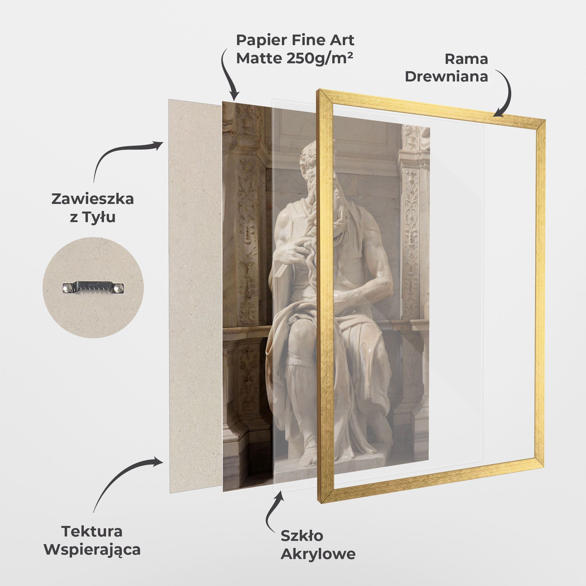 Statue Moses mockup 1