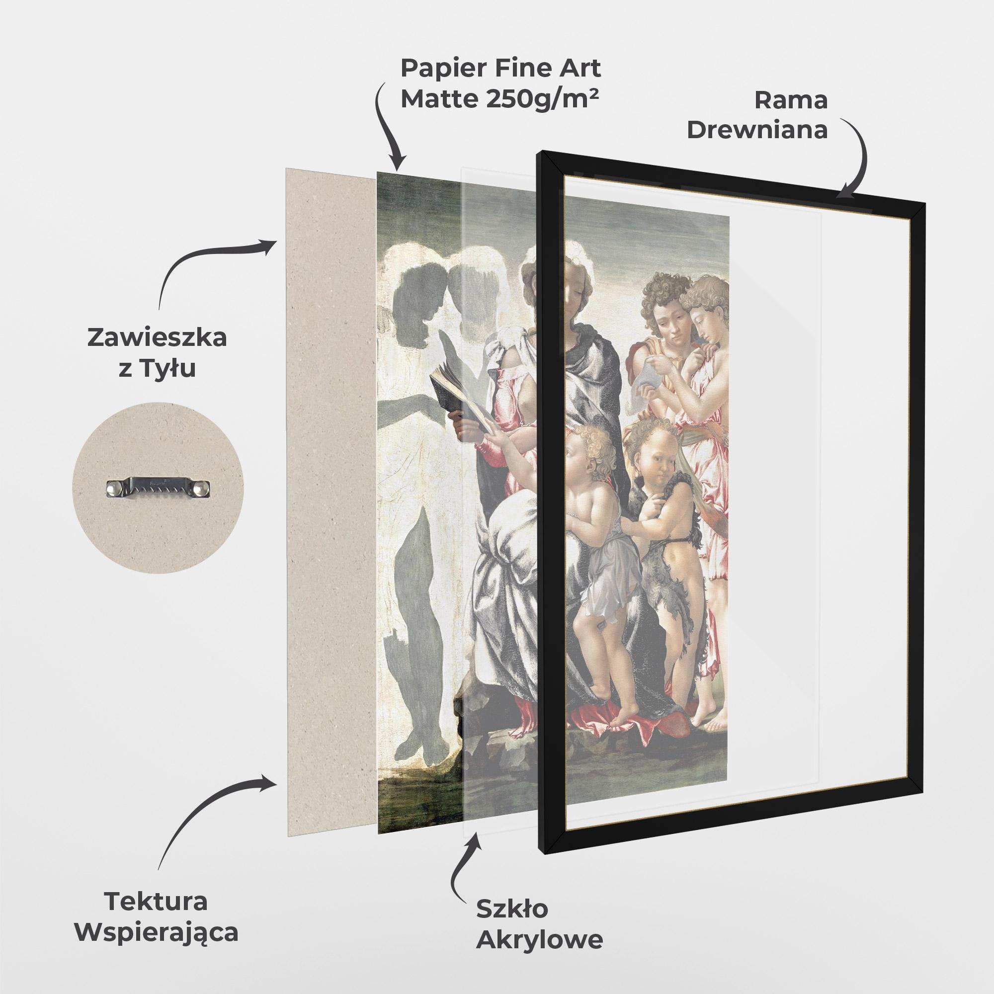 Plakat w Ramie Manchester Madonna mockup 1