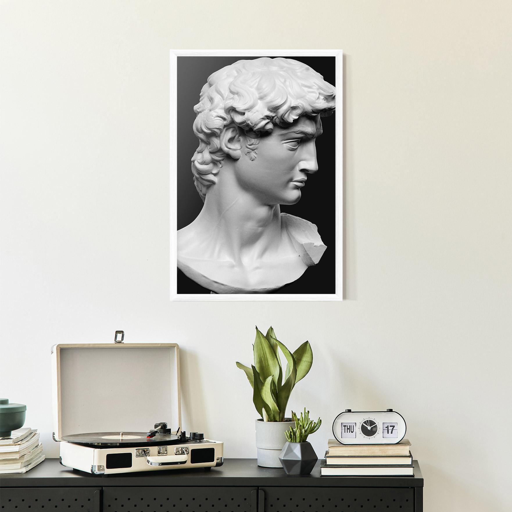 Plakat w Ramie David Head mockup 2