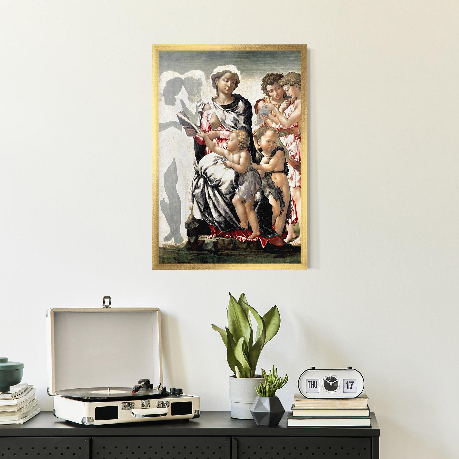 Plakat w Ramie Manchester Madonna mockup 2