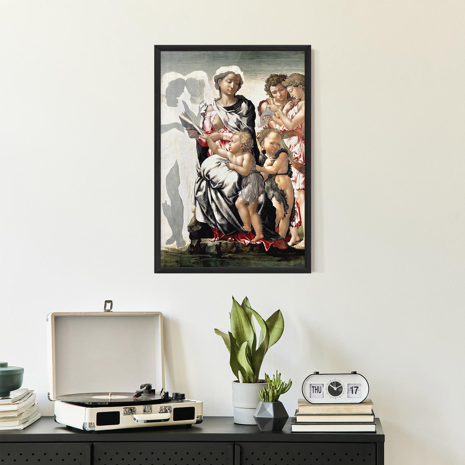 Plakat w Ramie Manchester Madonna mockup 2