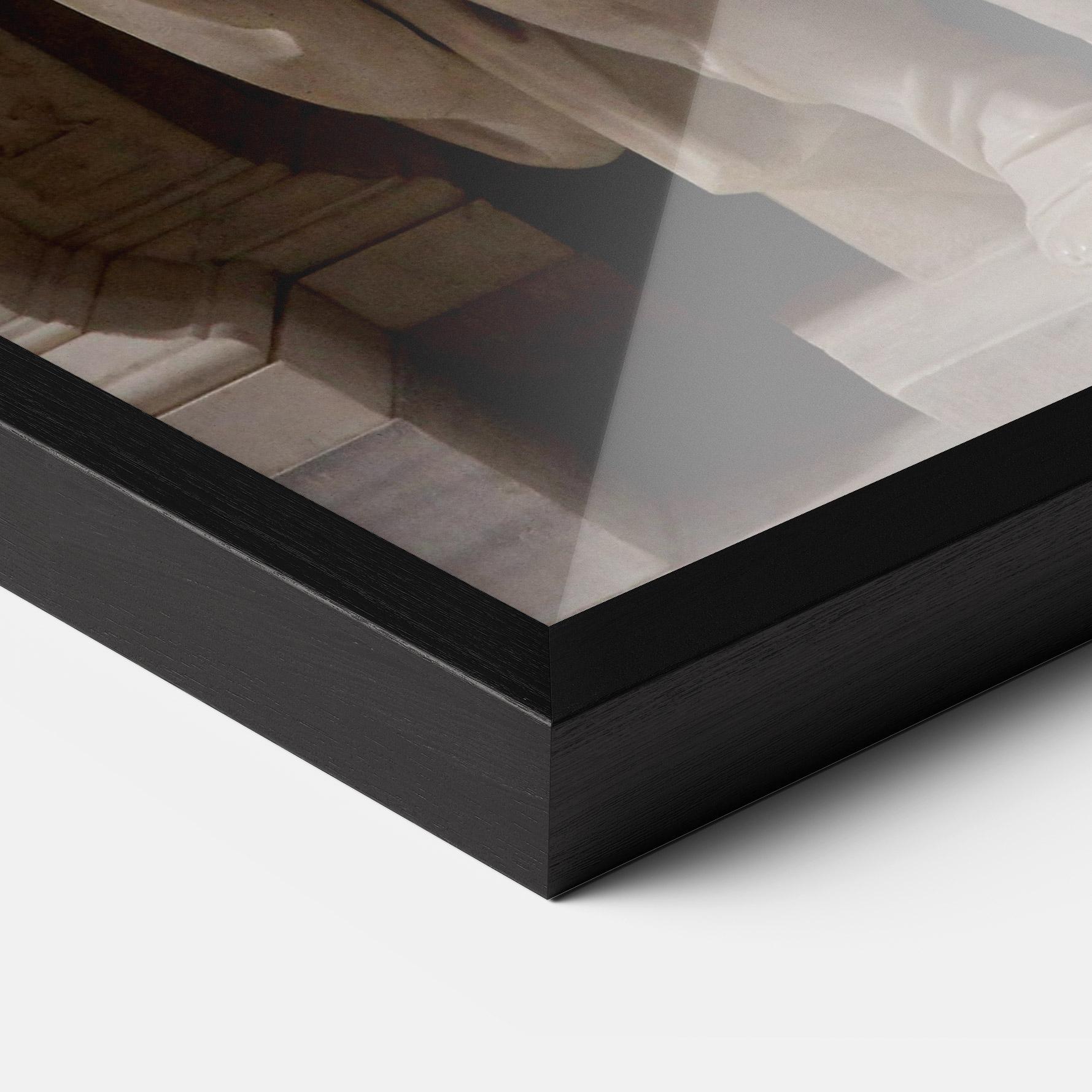 Plakat w Ramie Statue Moses mockup 3