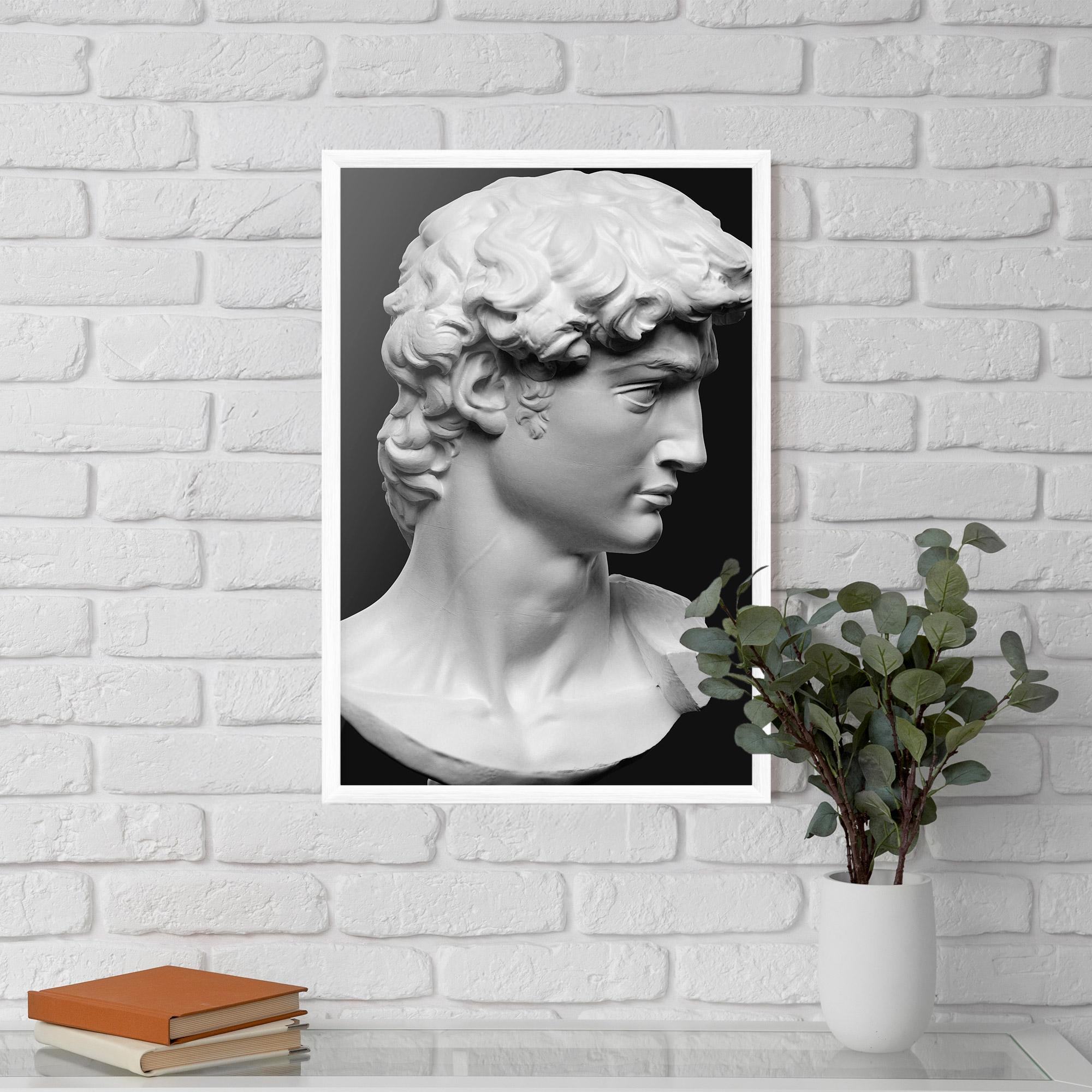 Plakat w Ramie David Head mockup 5