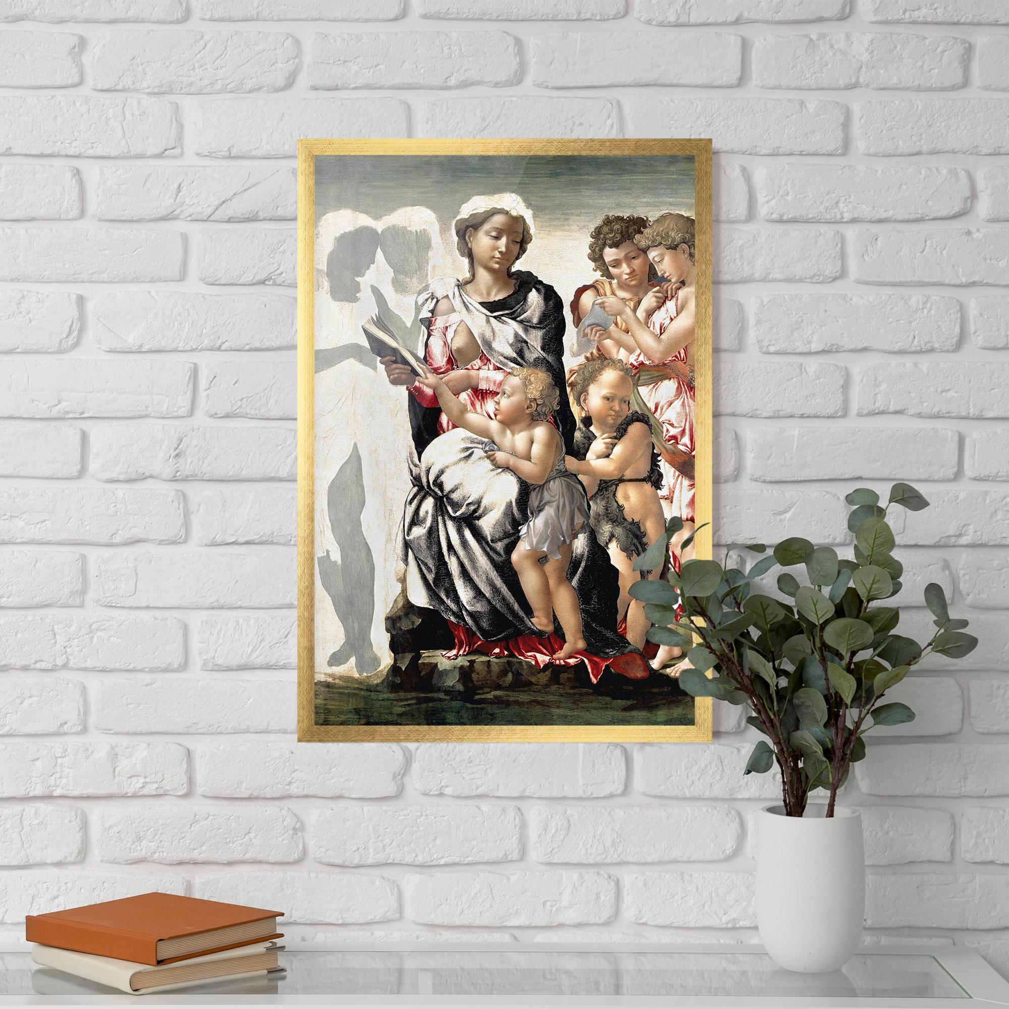 Plakat w Ramie Manchester Madonna mockup 5