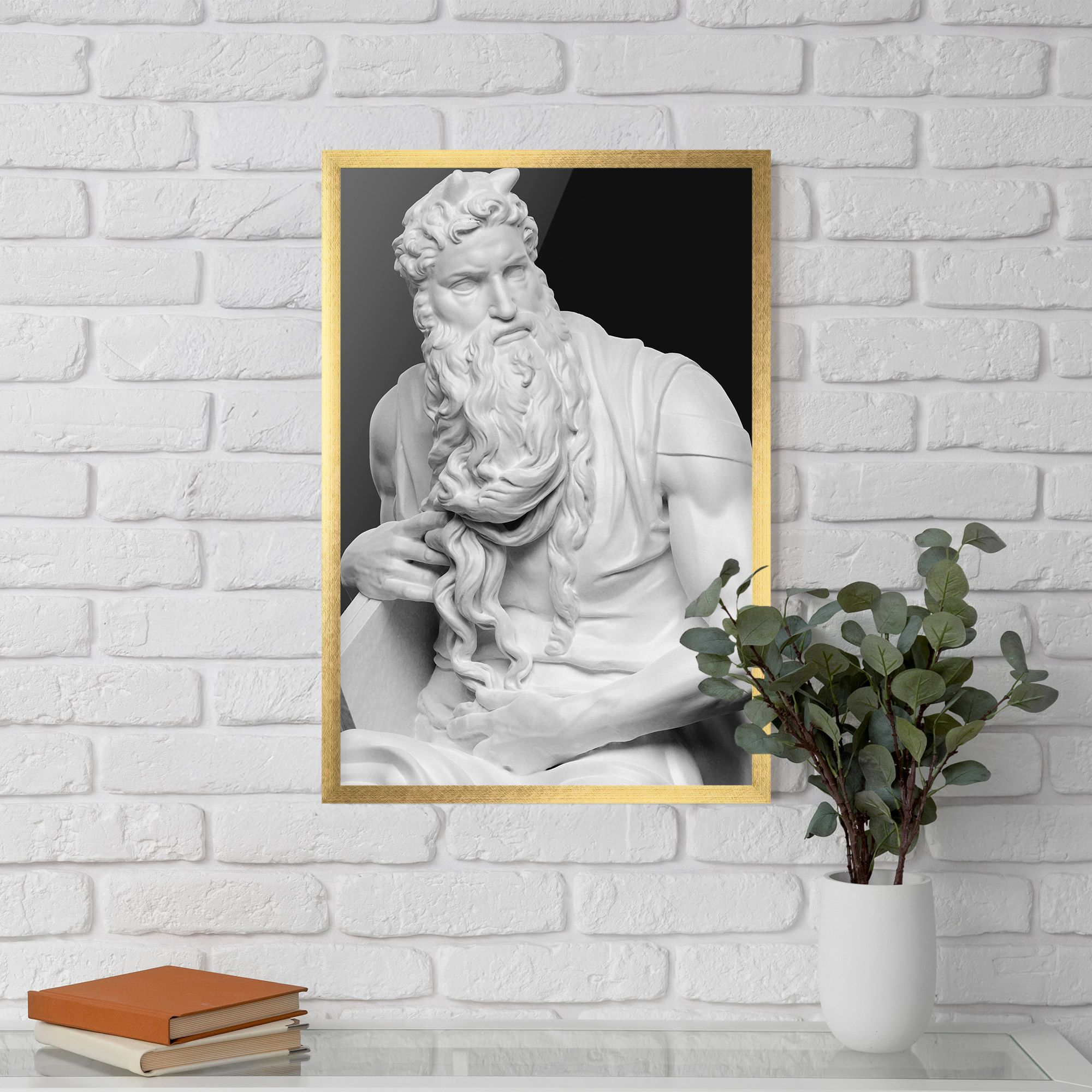 Moses Statue mockup 5