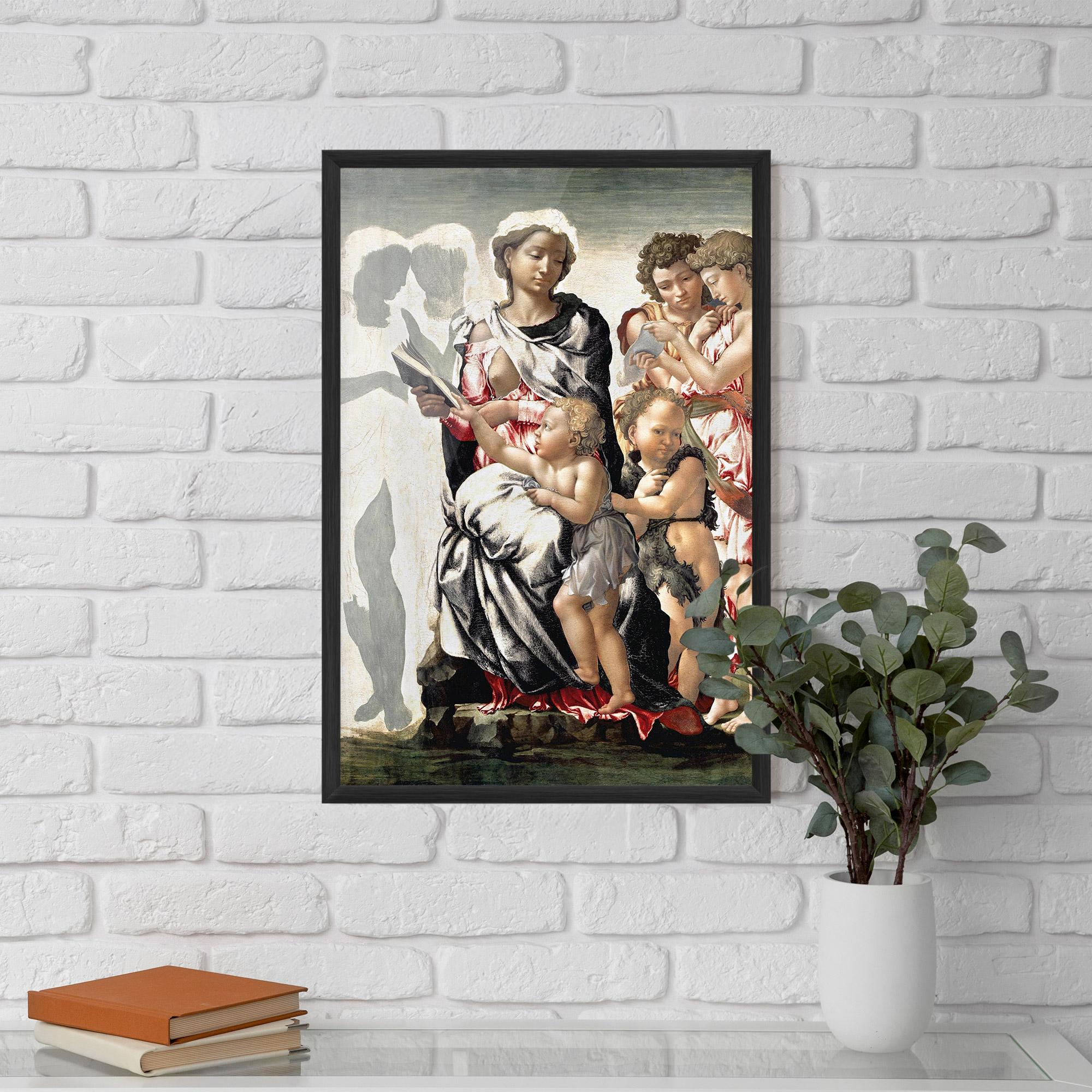 Plakat w Ramie Manchester Madonna mockup 5